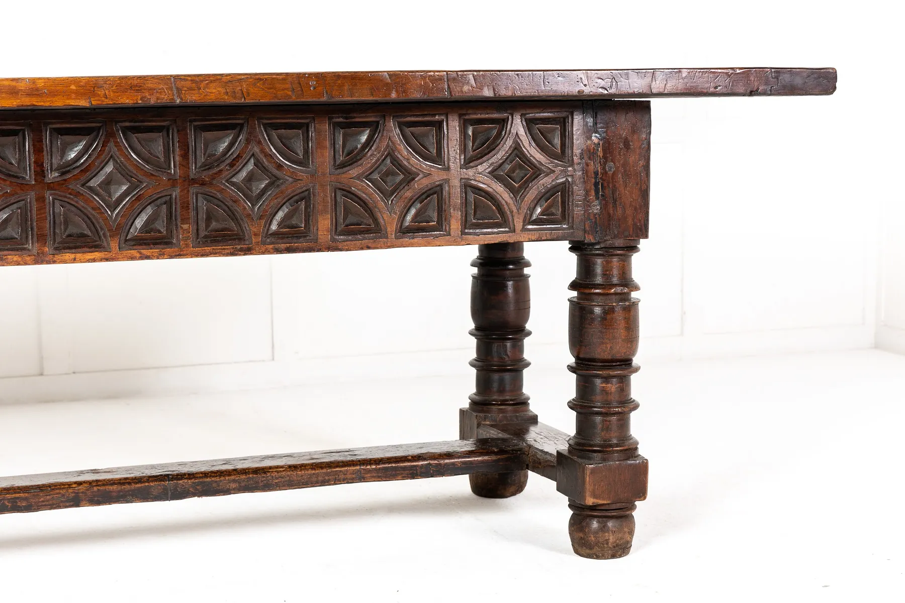 Large 17th Century Spanish Walnut Table