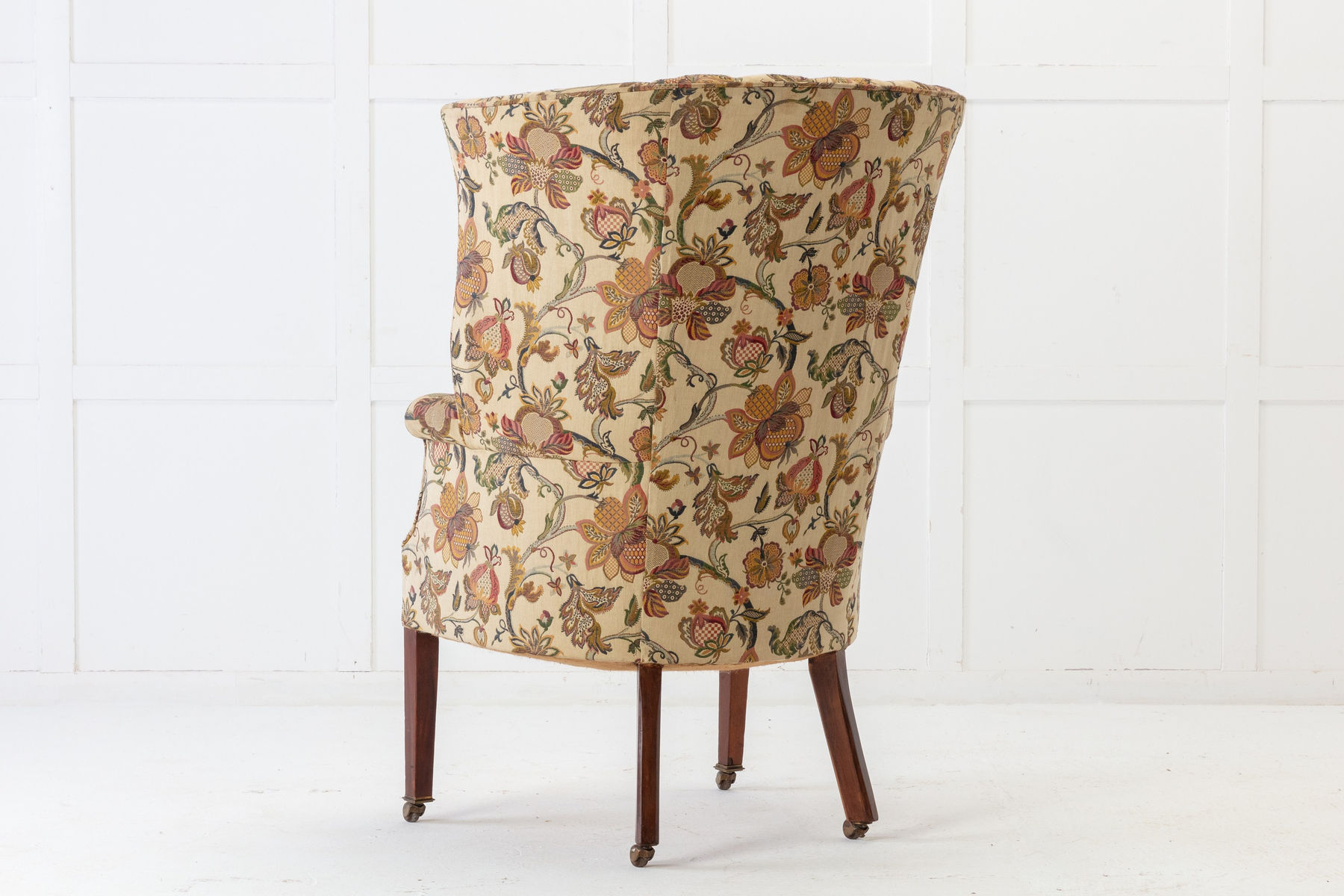 SOLD, Late 19th Century English Barrel Back Armchair