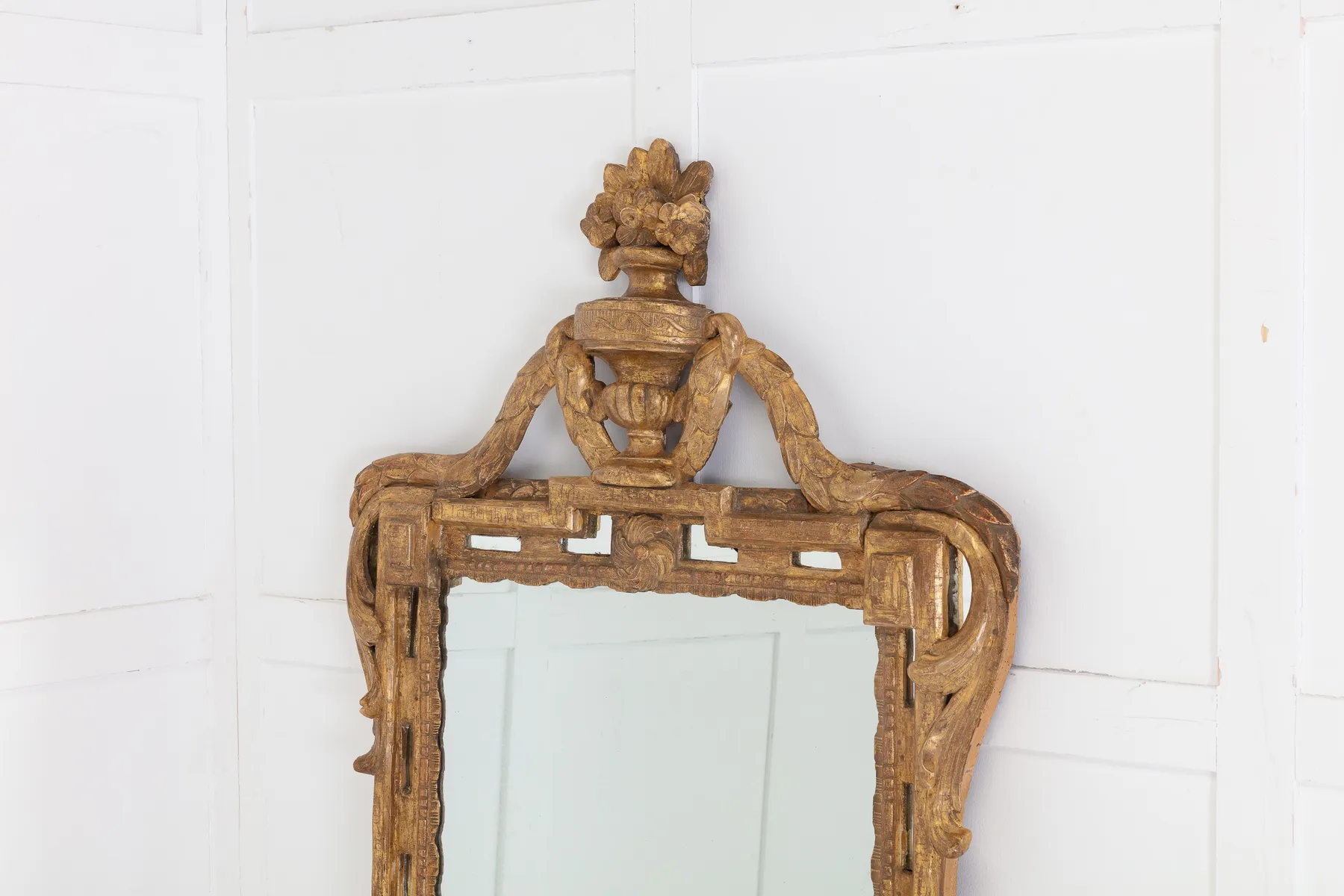 SOLD, 18th Century French Giltwood Mirror