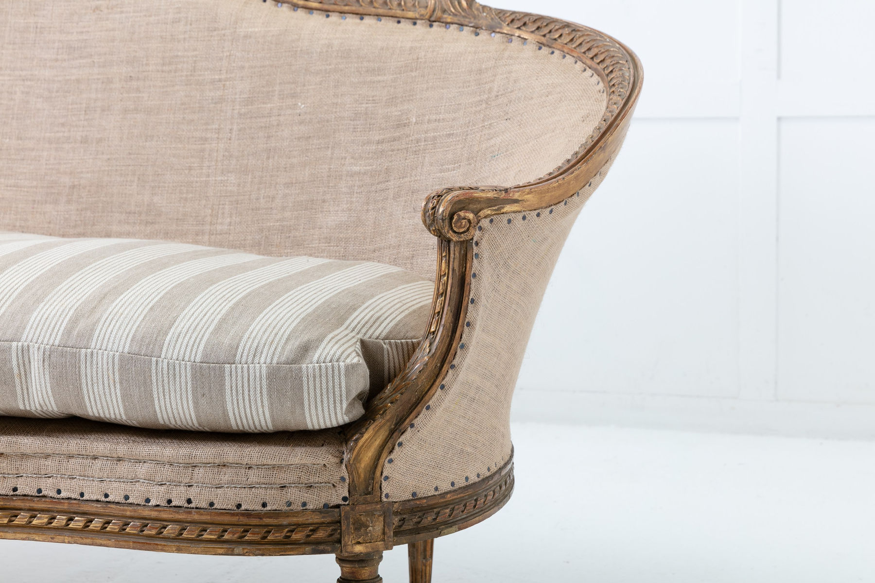 19th Century French Gilt Sofa