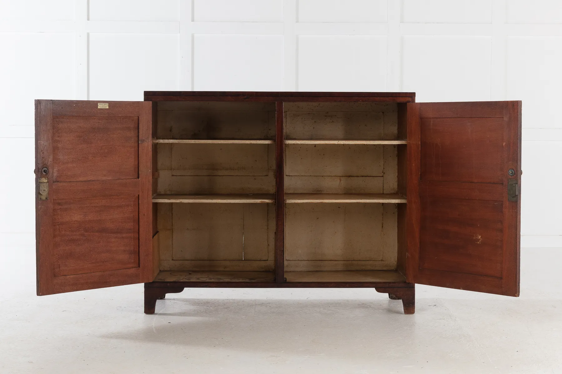 SOLD, Early 19th Century Mahogany Two Door Cabinet