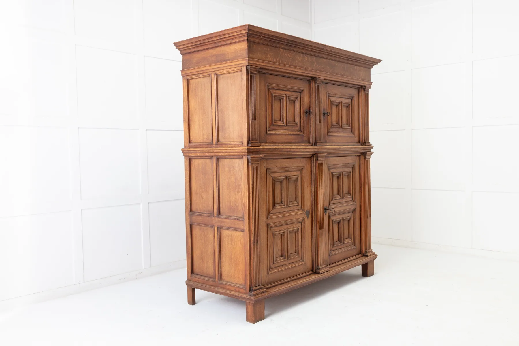 SOLD, 18th Century Dutch Oak Cabinet