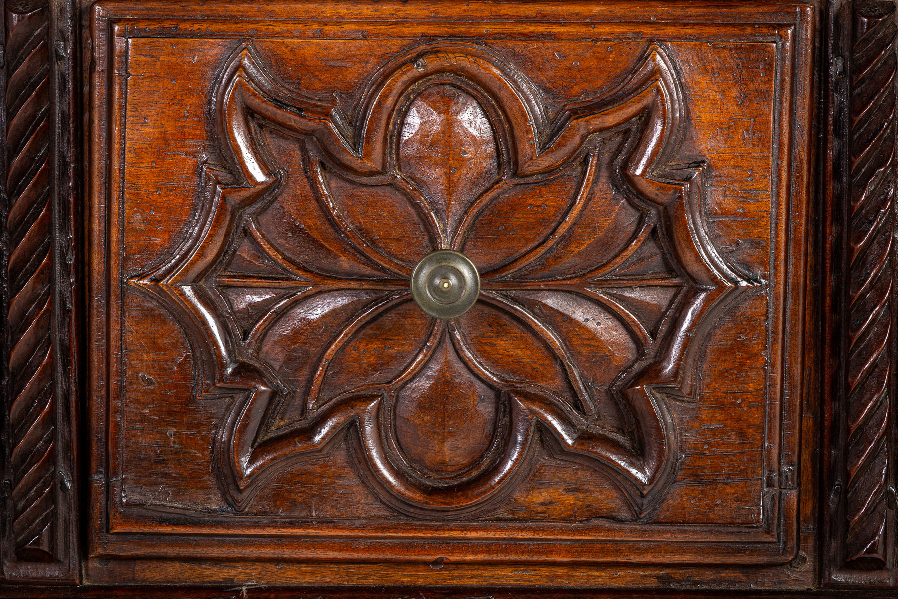 Early 18th Century Italian Walnut Cabinet