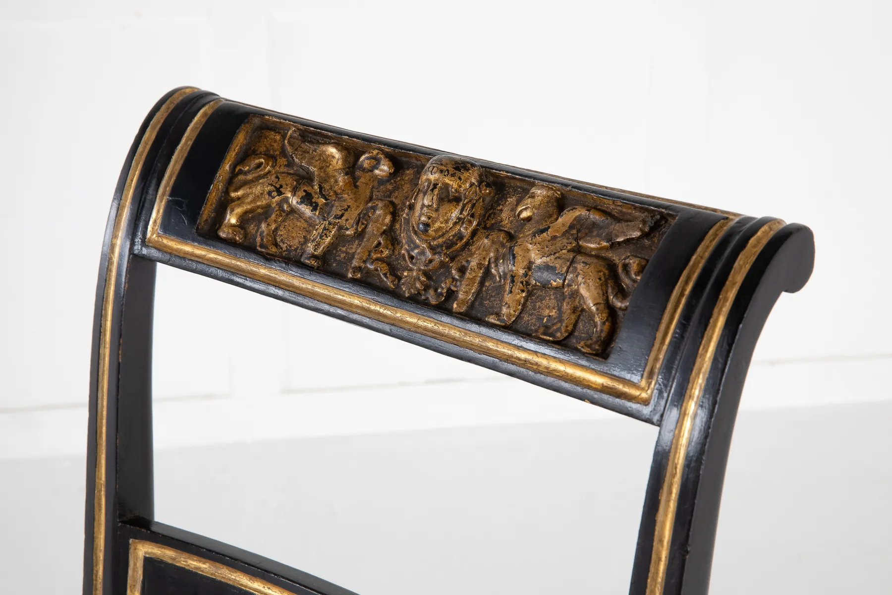 SOLD, Pair of 19th Century Regency Side Chairs