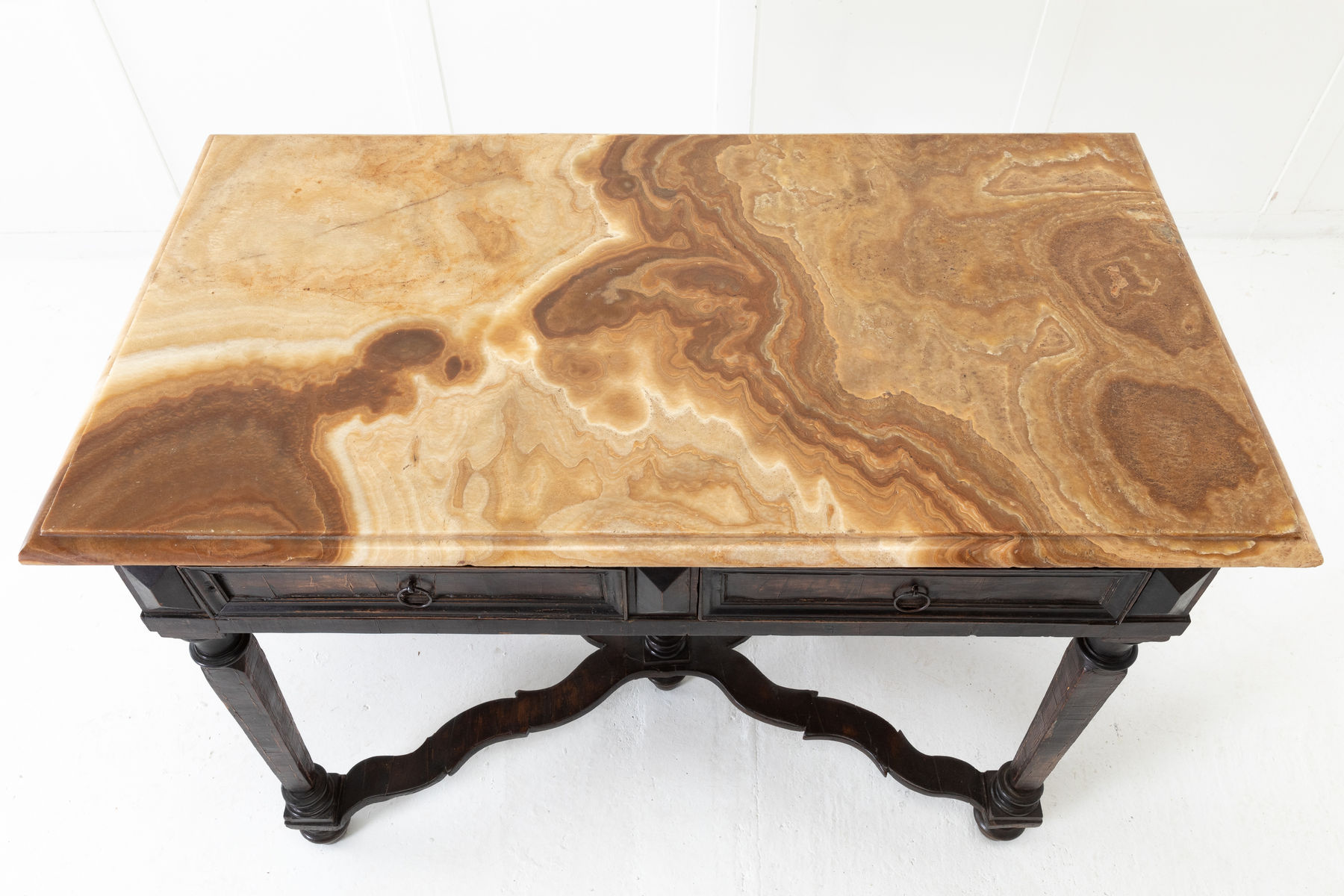 17th Century Italian Walnut Side Table