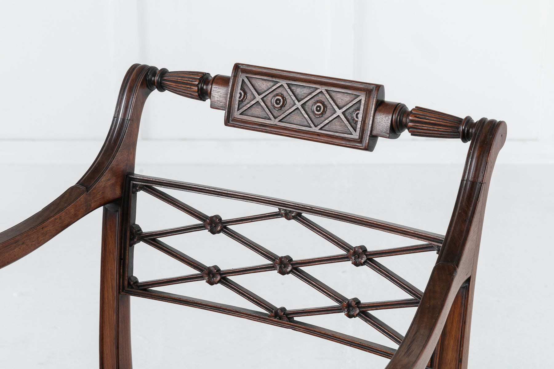 SOLD, Early 19th Century Regency Mahogany Desk Chair