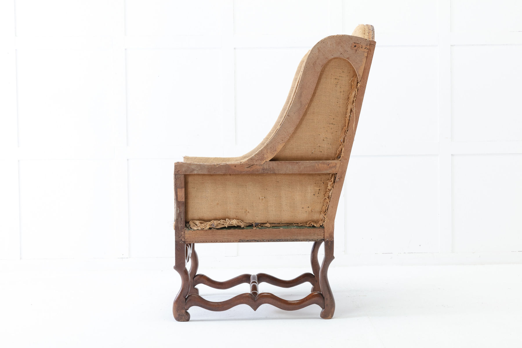 SOLD, 19th Century French Os De Mouton Armchair