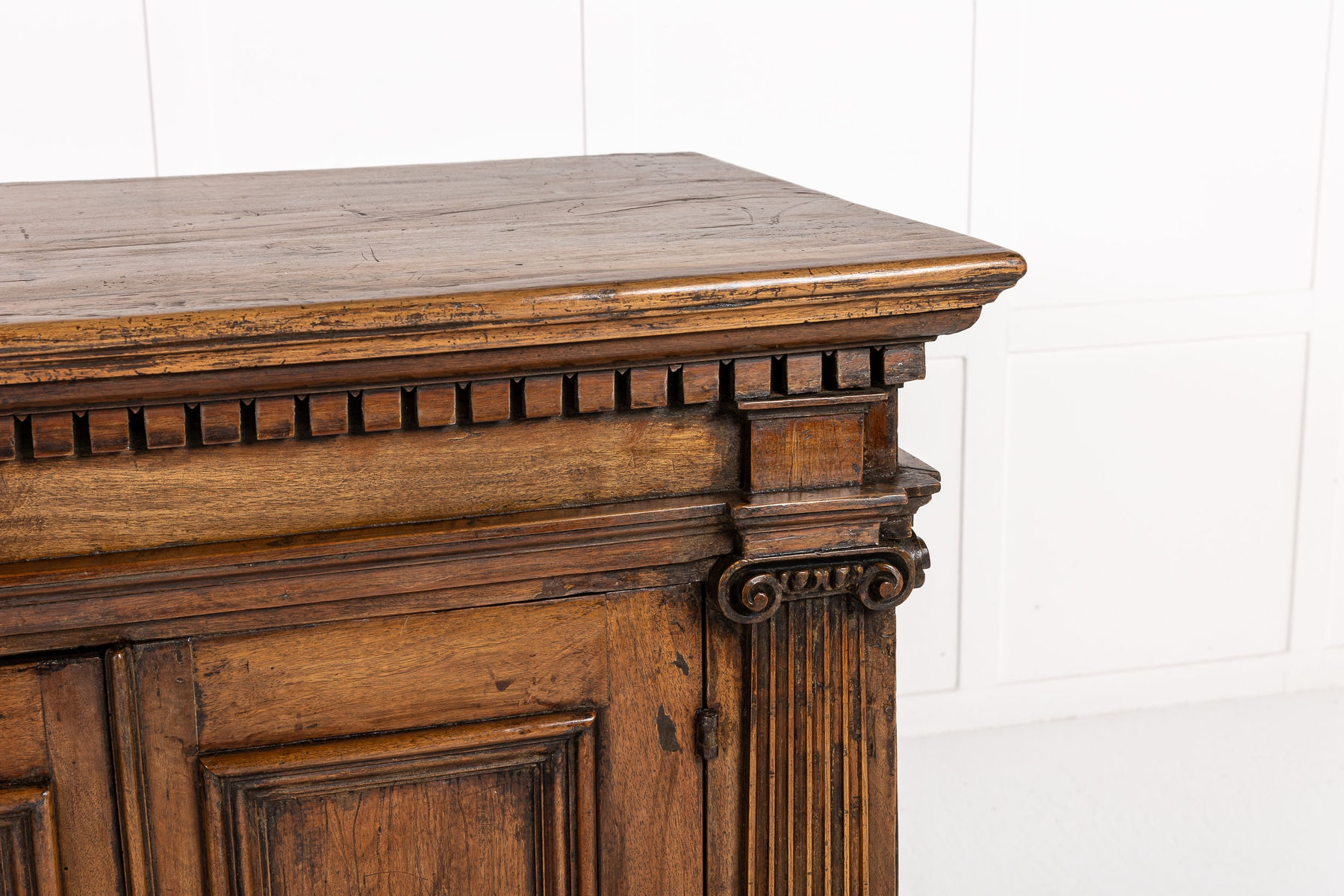 18th Century Italian Walnut Sideboard/Cabinet