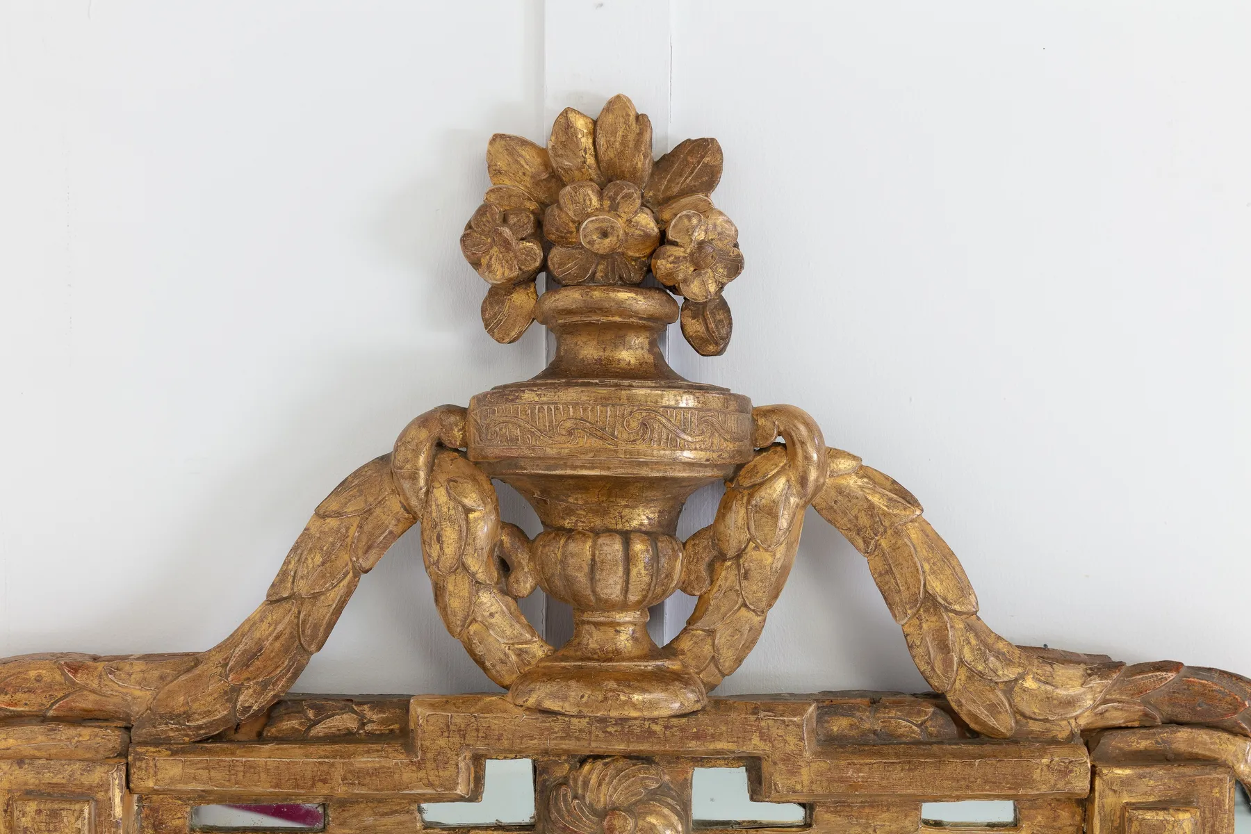 SOLD, 18th Century French Giltwood Mirror