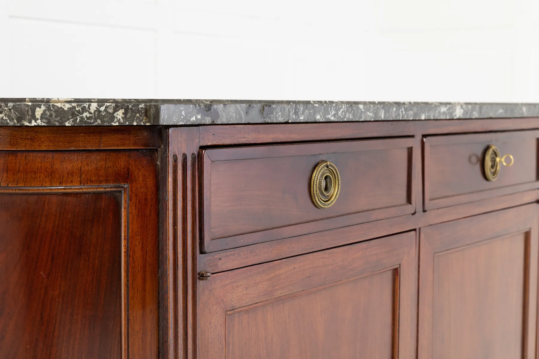 SOLD, 19th Century French Mahogany Side Cabinet