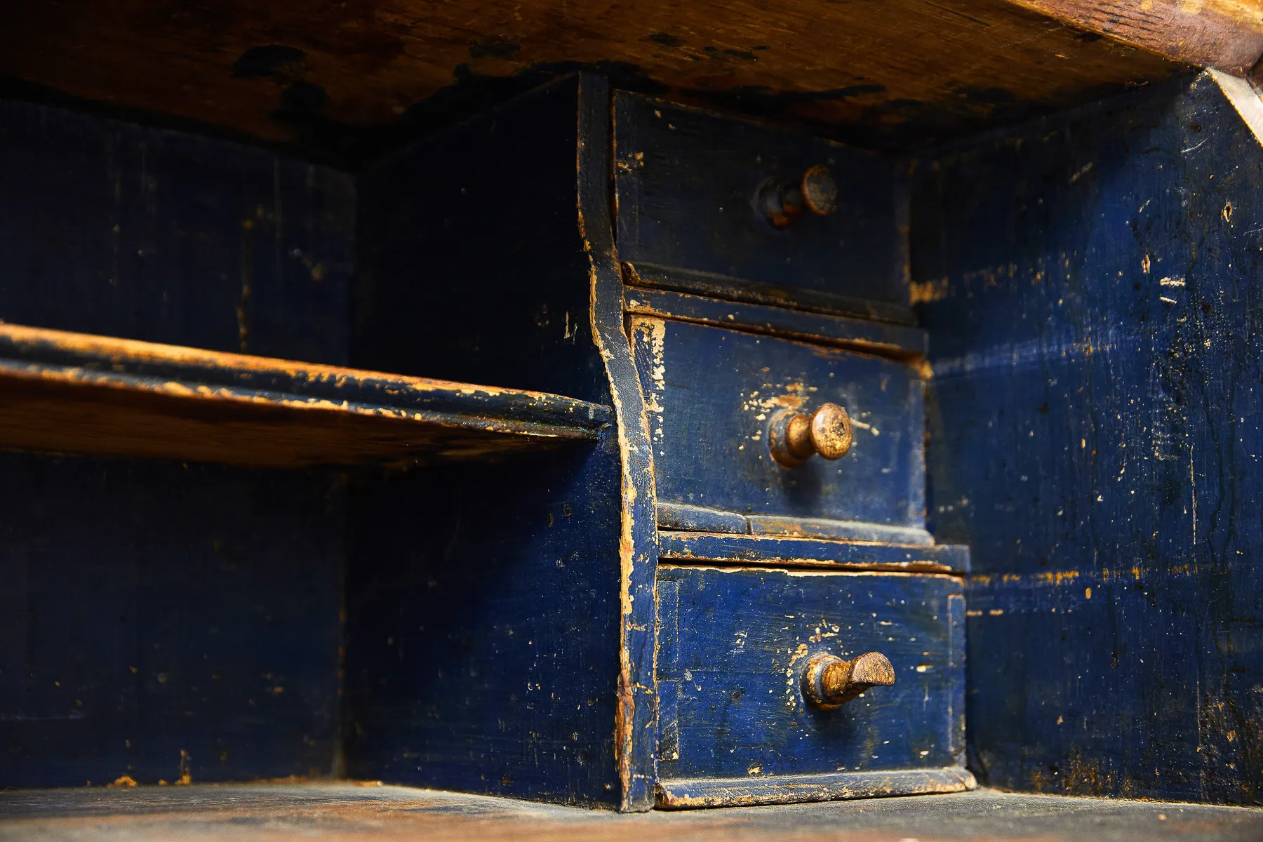 SOLD, 18th Century Painted Cabinet