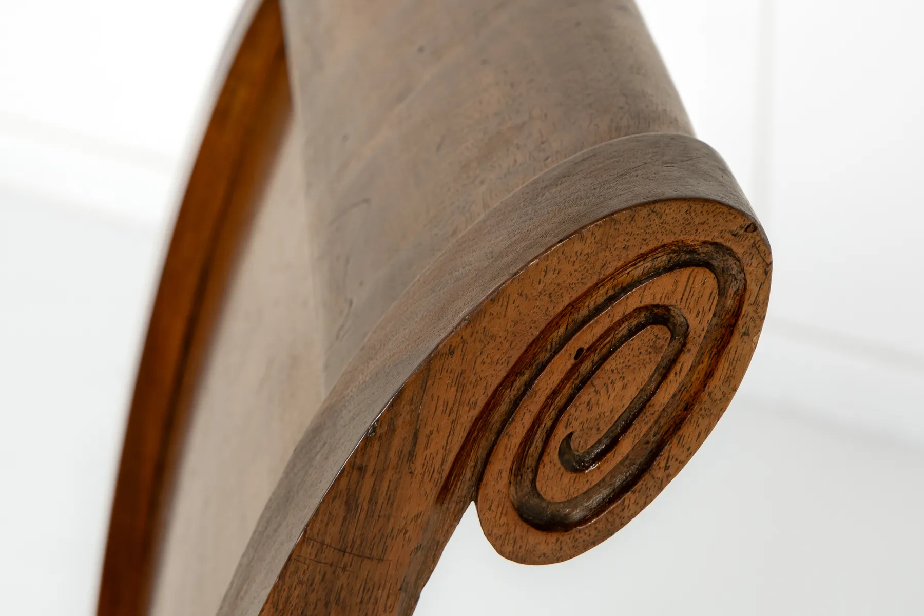 Large Pair of Early 19th Century French Walnut Benches