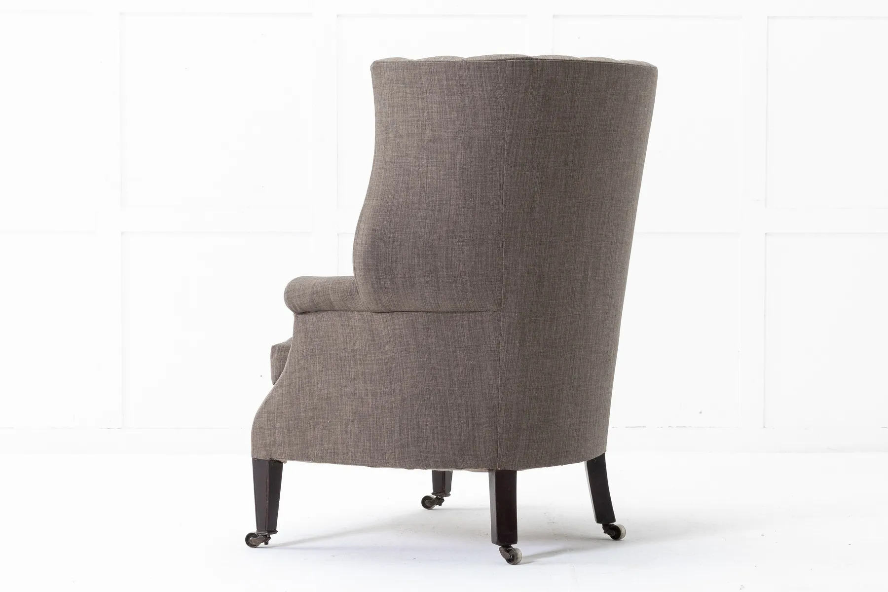 19th Century English Barrel Back Armchair