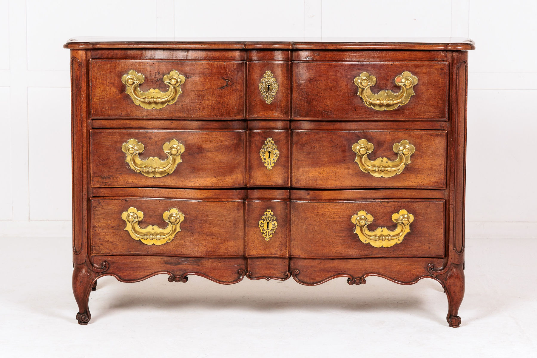 18th Century French Walnut Commode