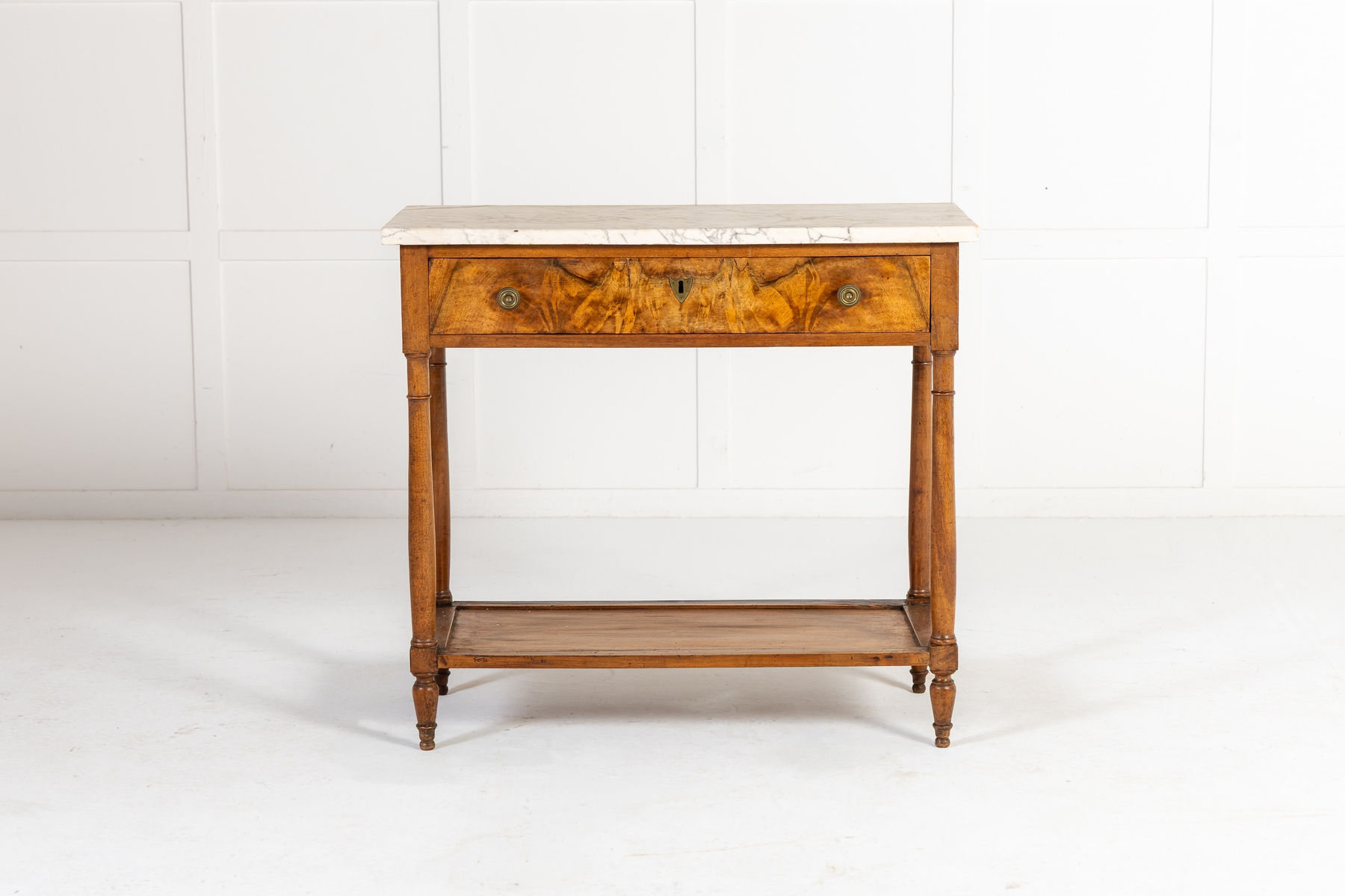 18th Century French Walnut Console Table