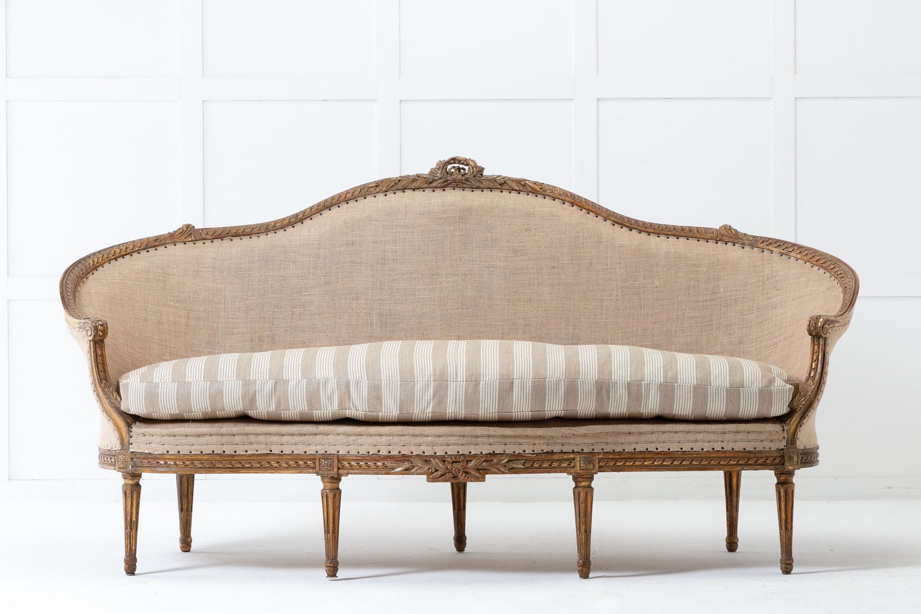 19th Century French Gilt Sofa