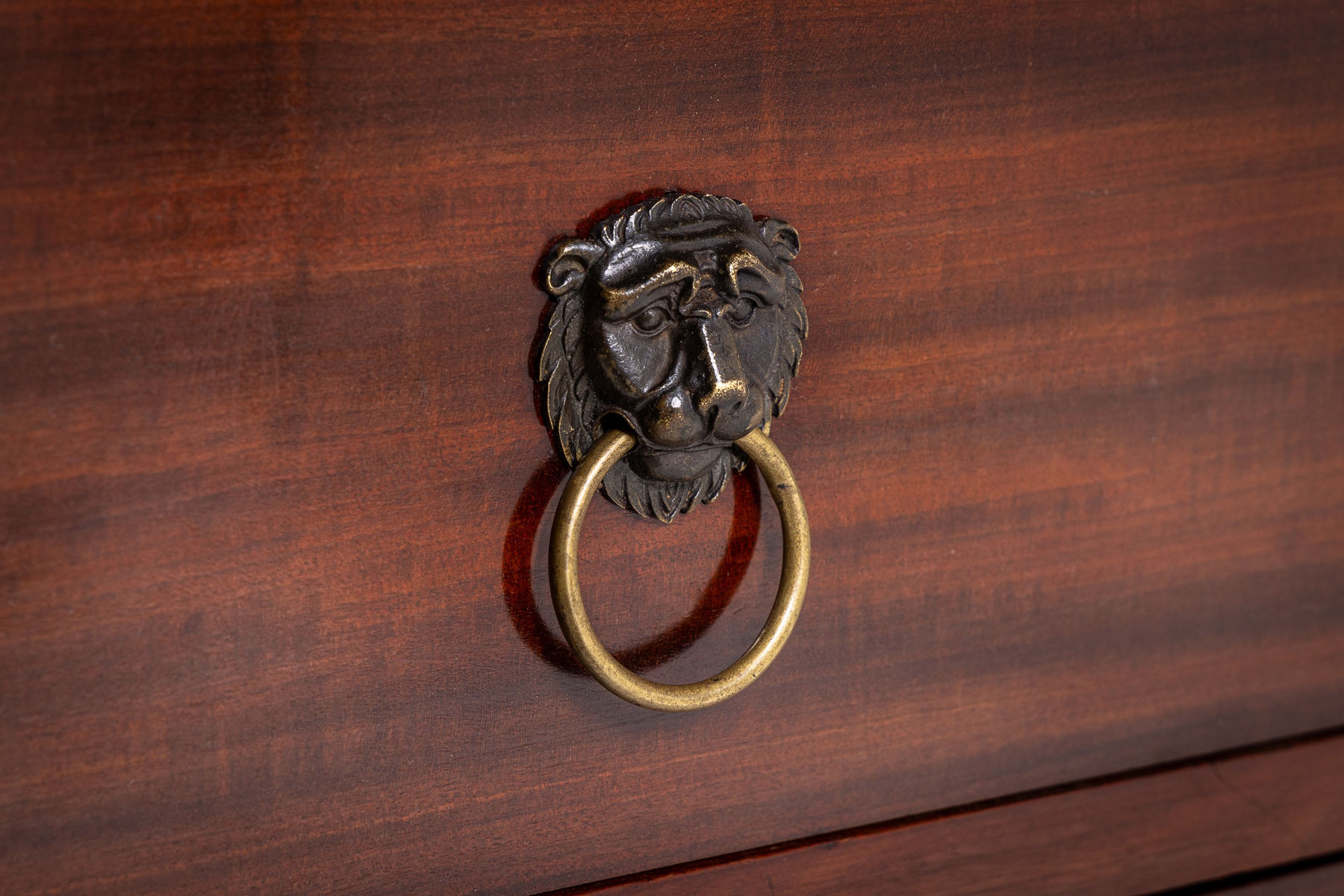 19th Century French Empire Period Mahogany Commode