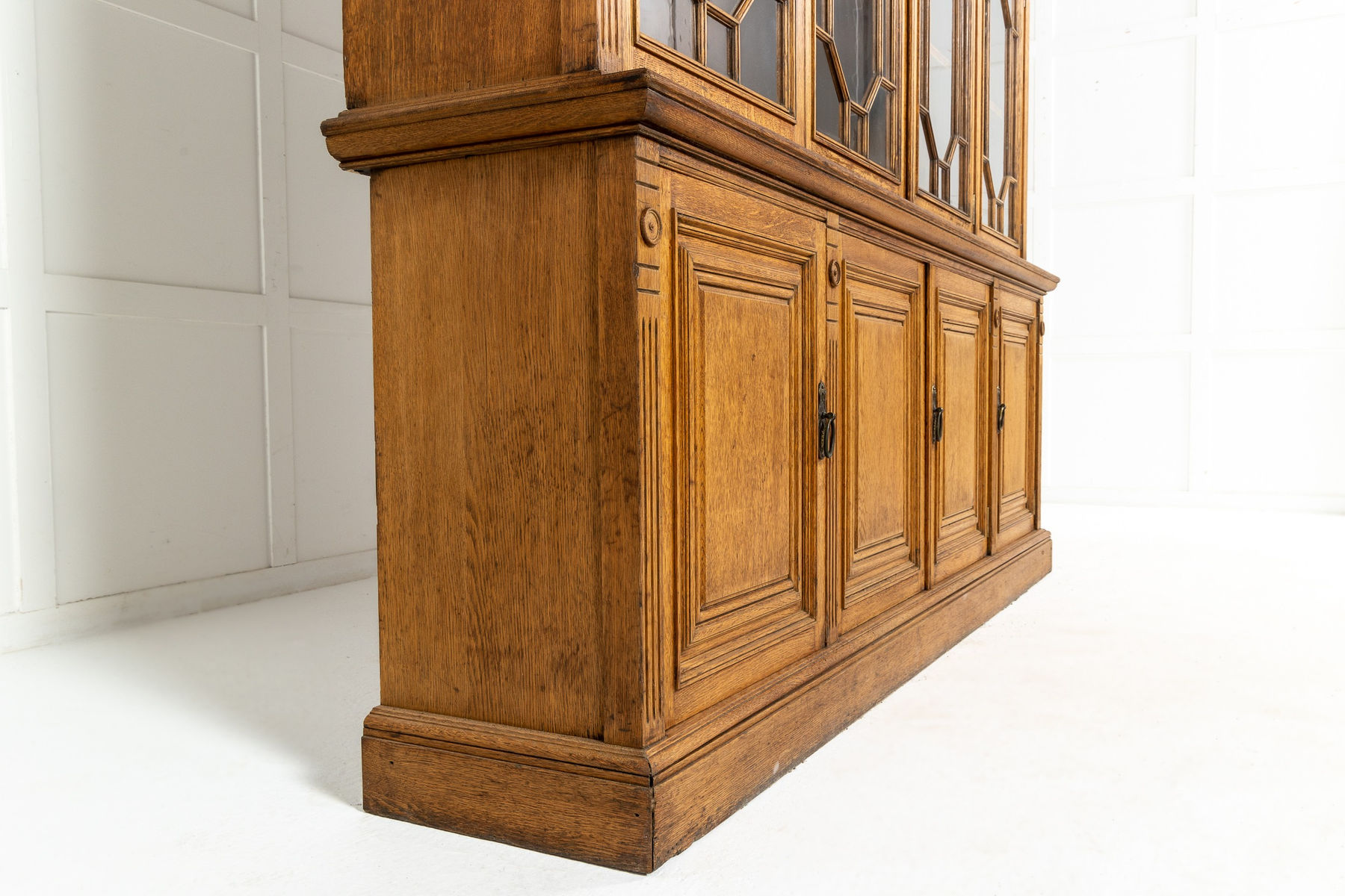 19th Century English Oak Bookcase by James Shoolbred