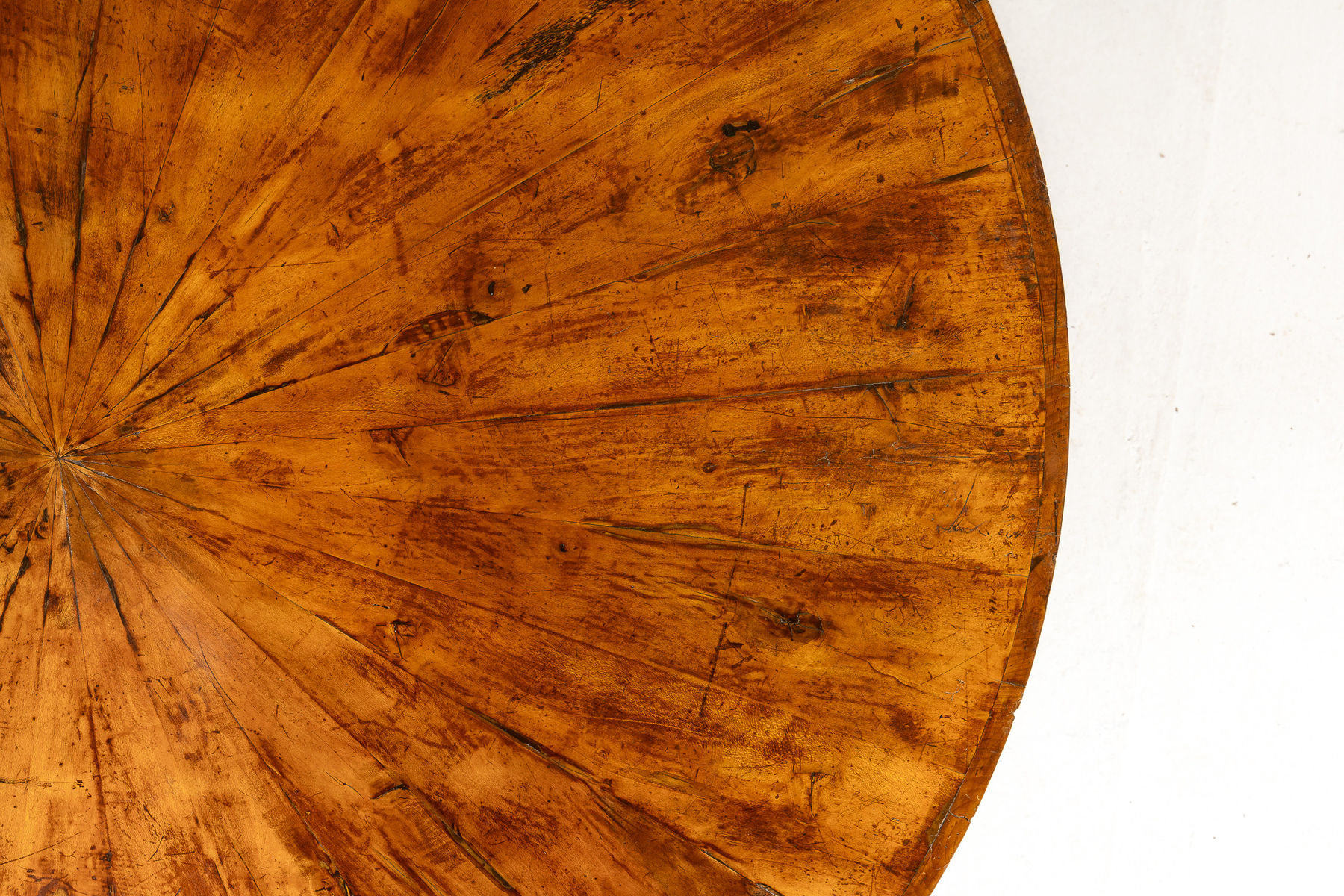 A Monumental 19th Century Biedermeier Lacewood Centre Table