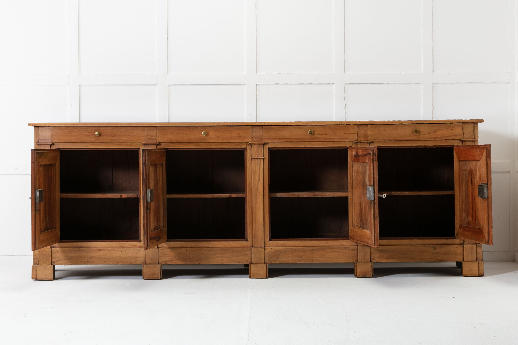 SOLD, Huge Early 19th Century French Cherrywood Enfilard