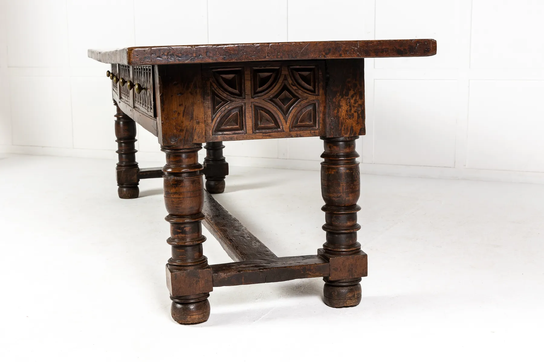 Large 17th Century Spanish Walnut Table