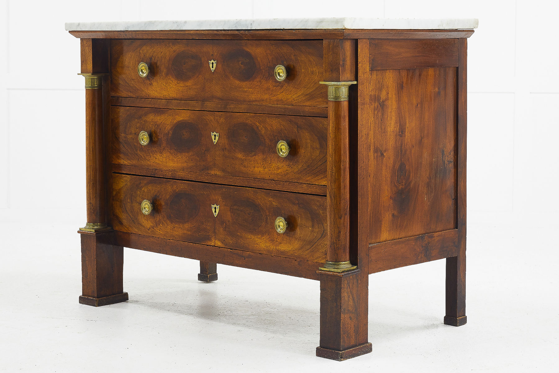 19th Century French Walnut Commode