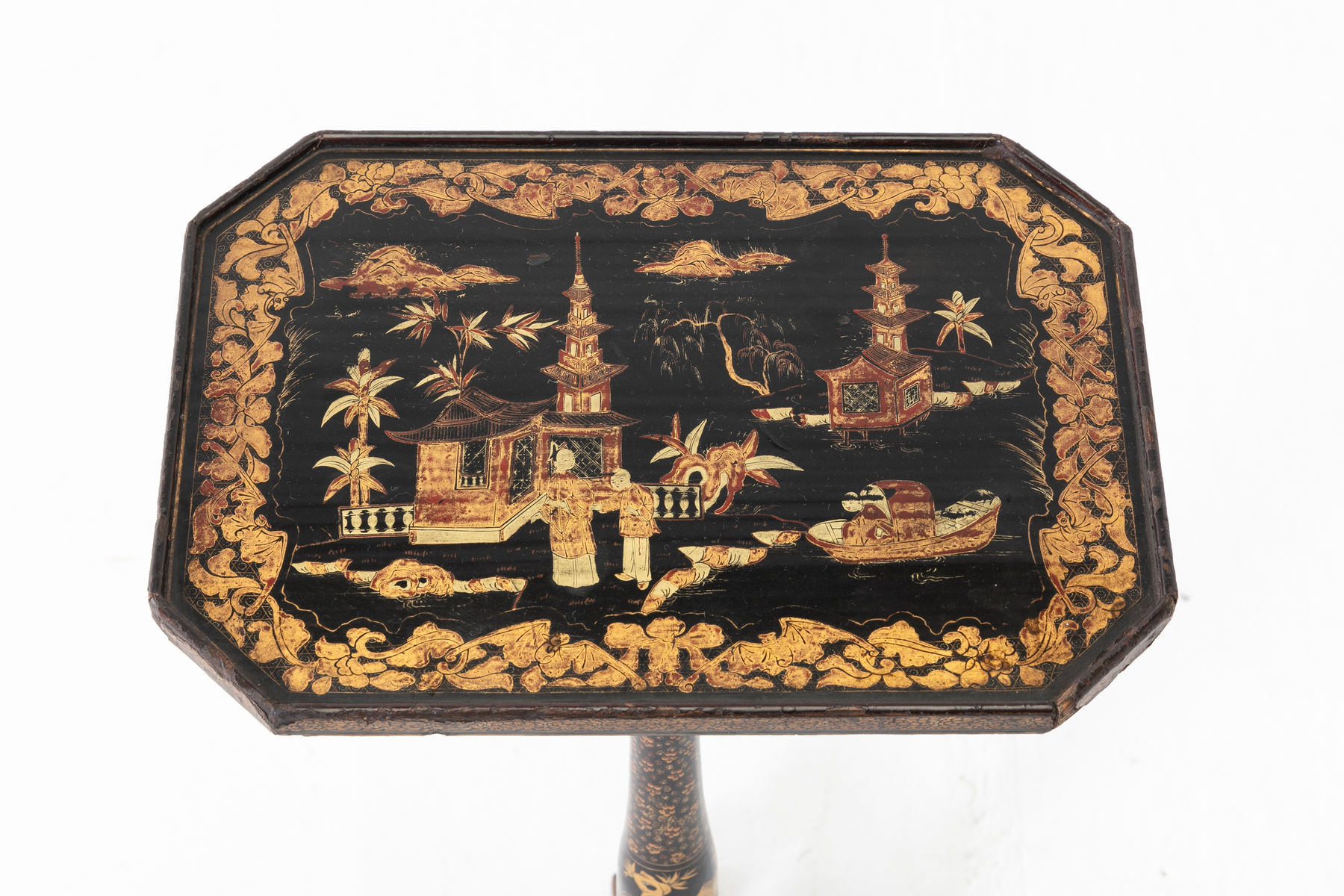 Small Chinese Export Lacquer Table