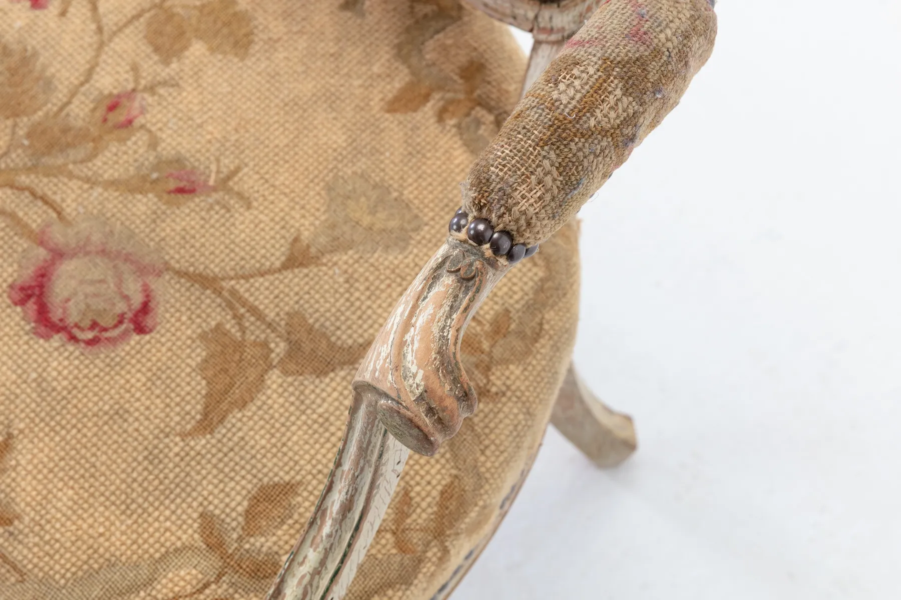 SOLD, Pair of 18th Century English Chairs with Original Paint