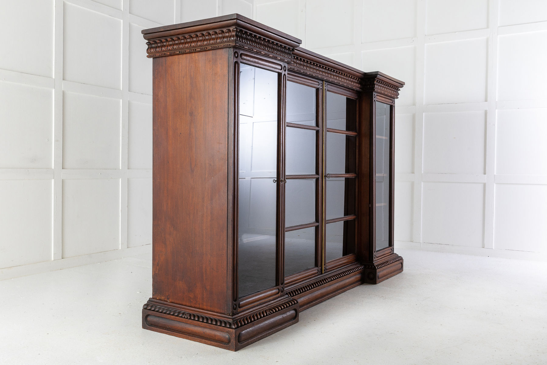 Anglo Indian Padouk Bookcase