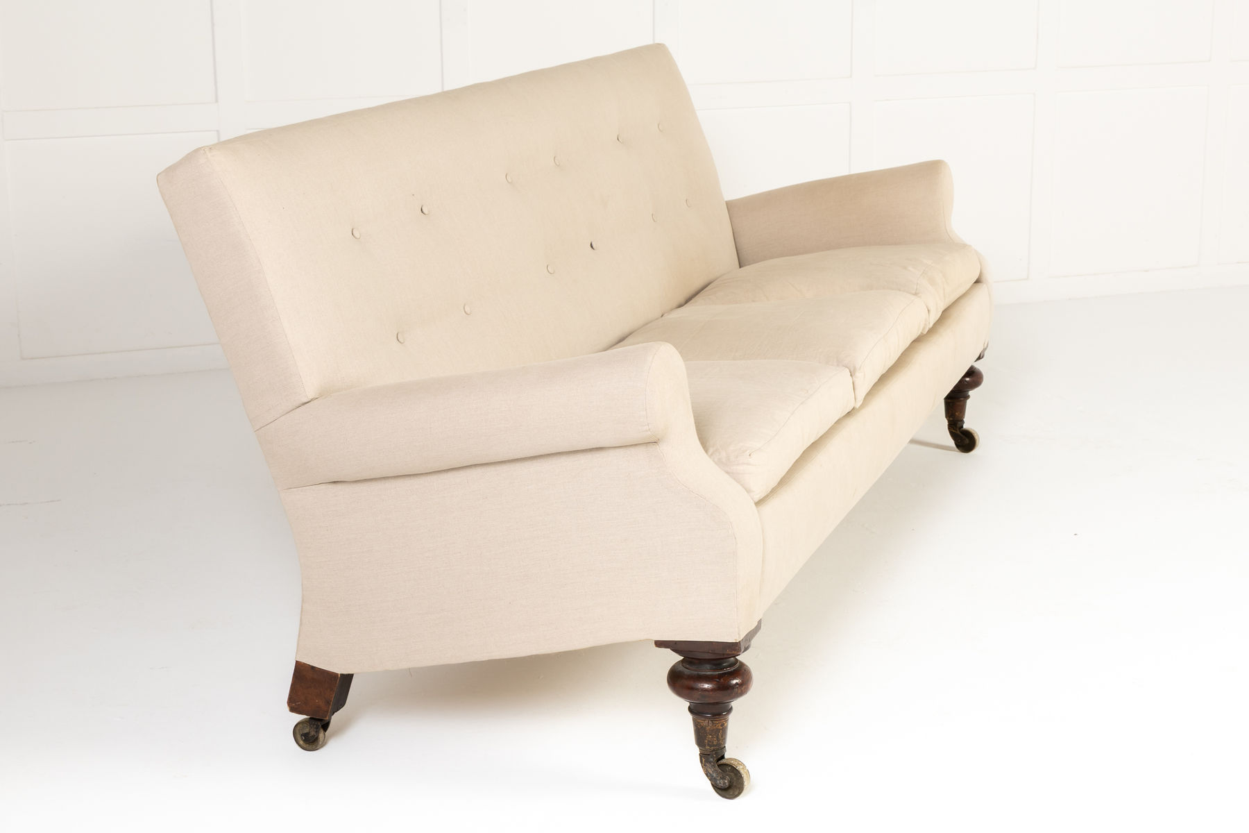 Large Early 19th Century Mahogany Sofa