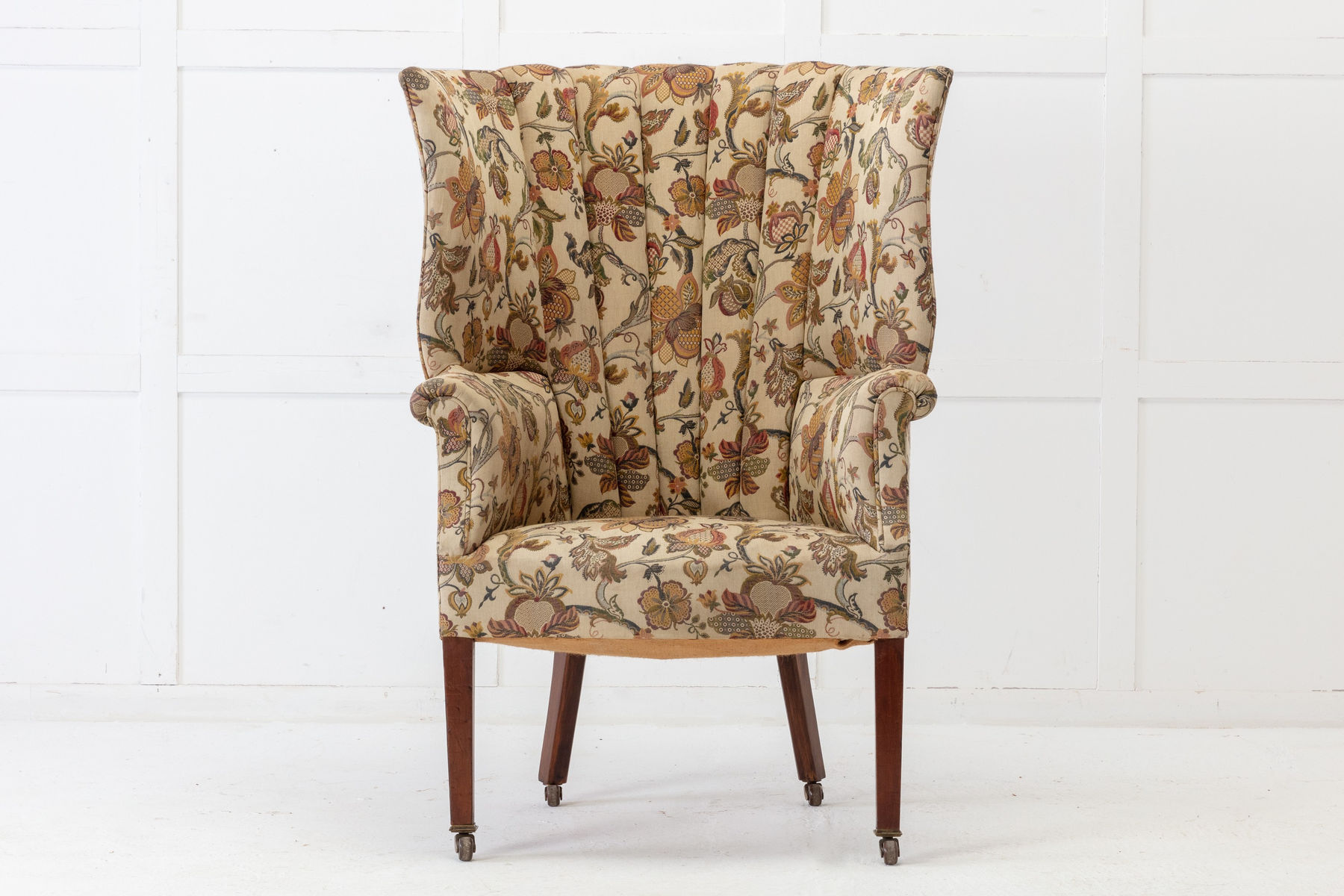 SOLD, Late 19th Century English Barrel Back Armchair