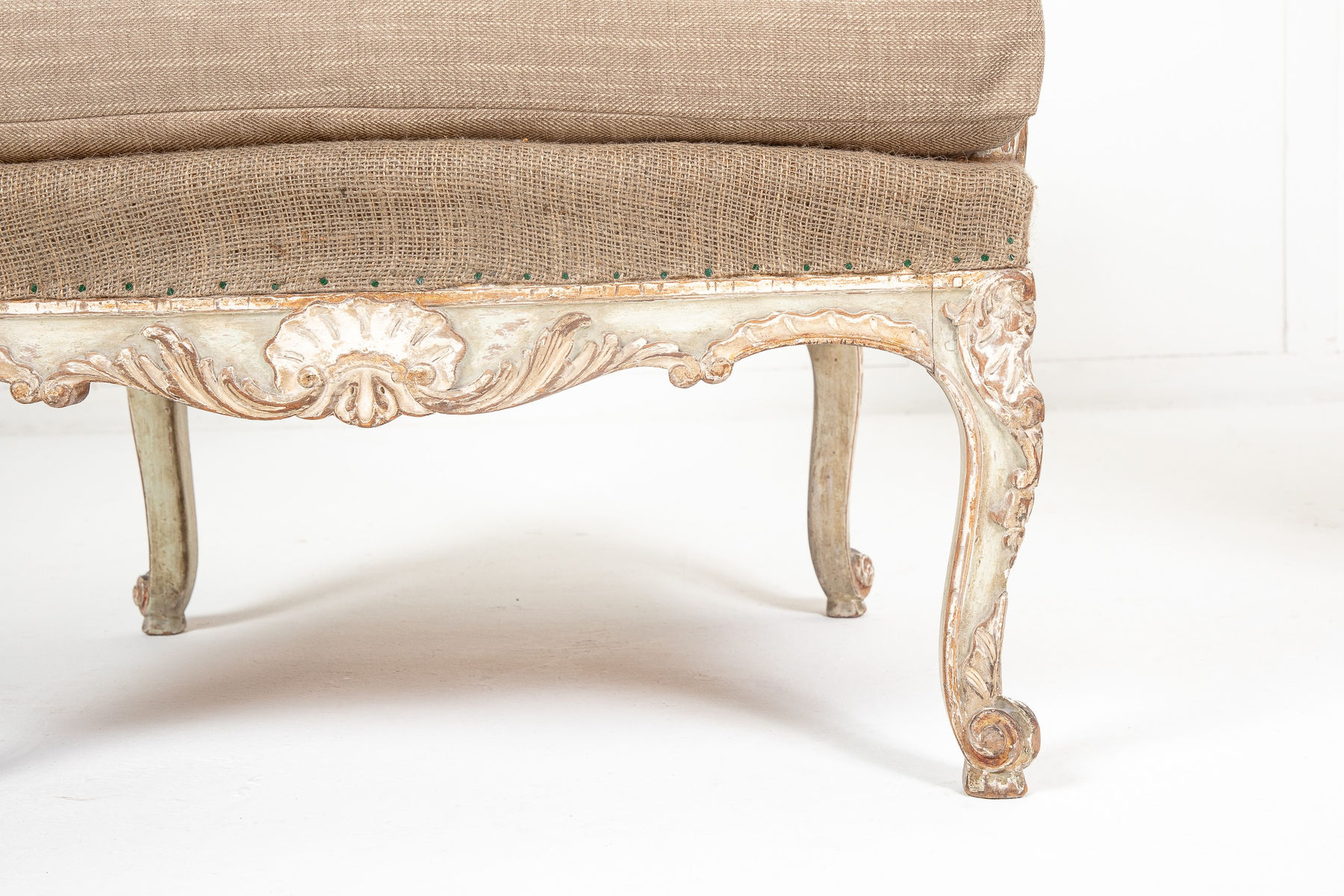 Pair of 19th Century French Painted Armchairs