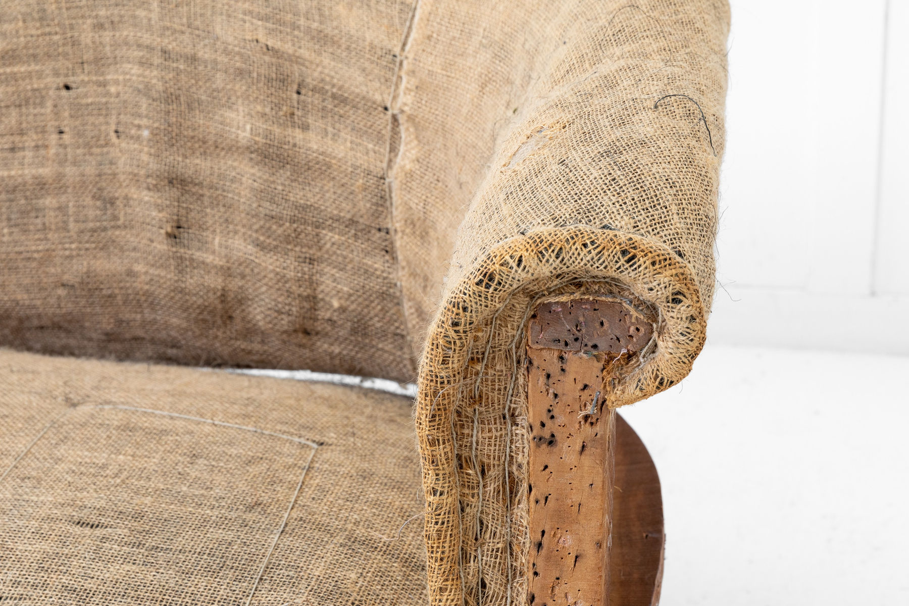 Small 19th Century English Mahogany Sofa