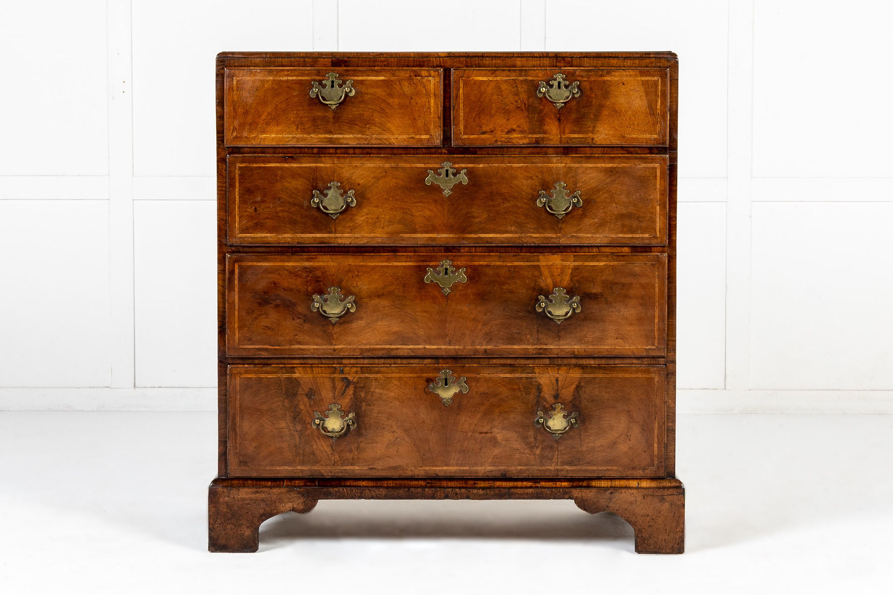 18th Century George II Walnut Chest of Drawers