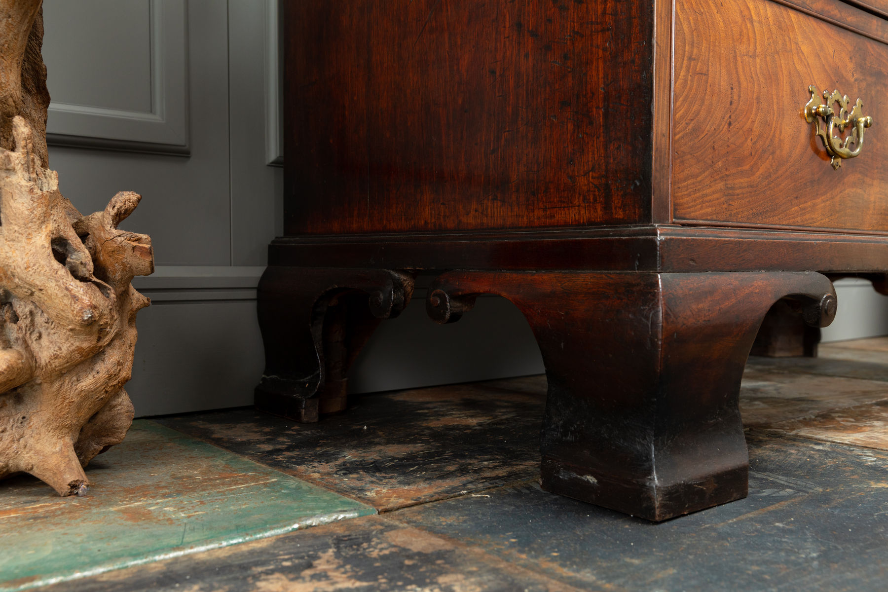 Early 18th Century English Mahogany Chest on Chest