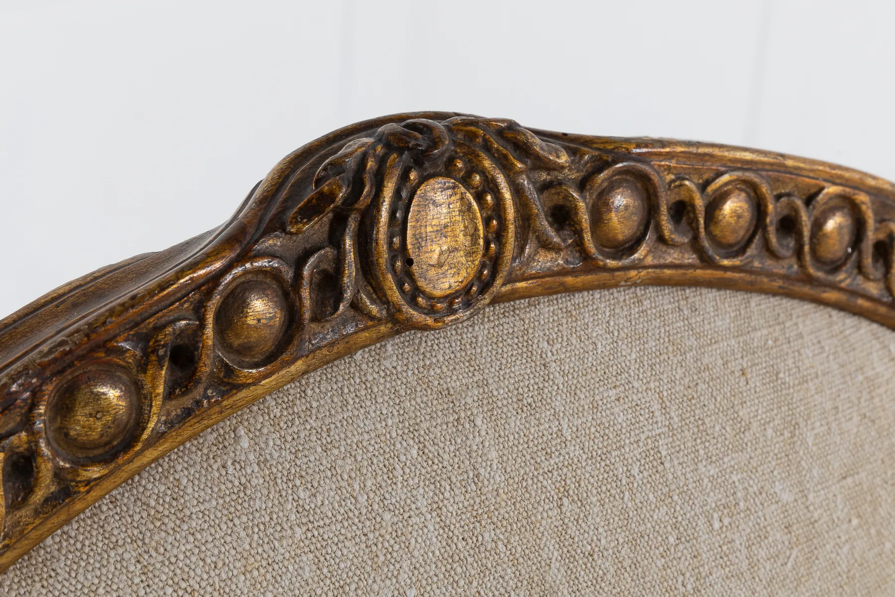 SOLD, 18th Century Italian Gilt Armchair