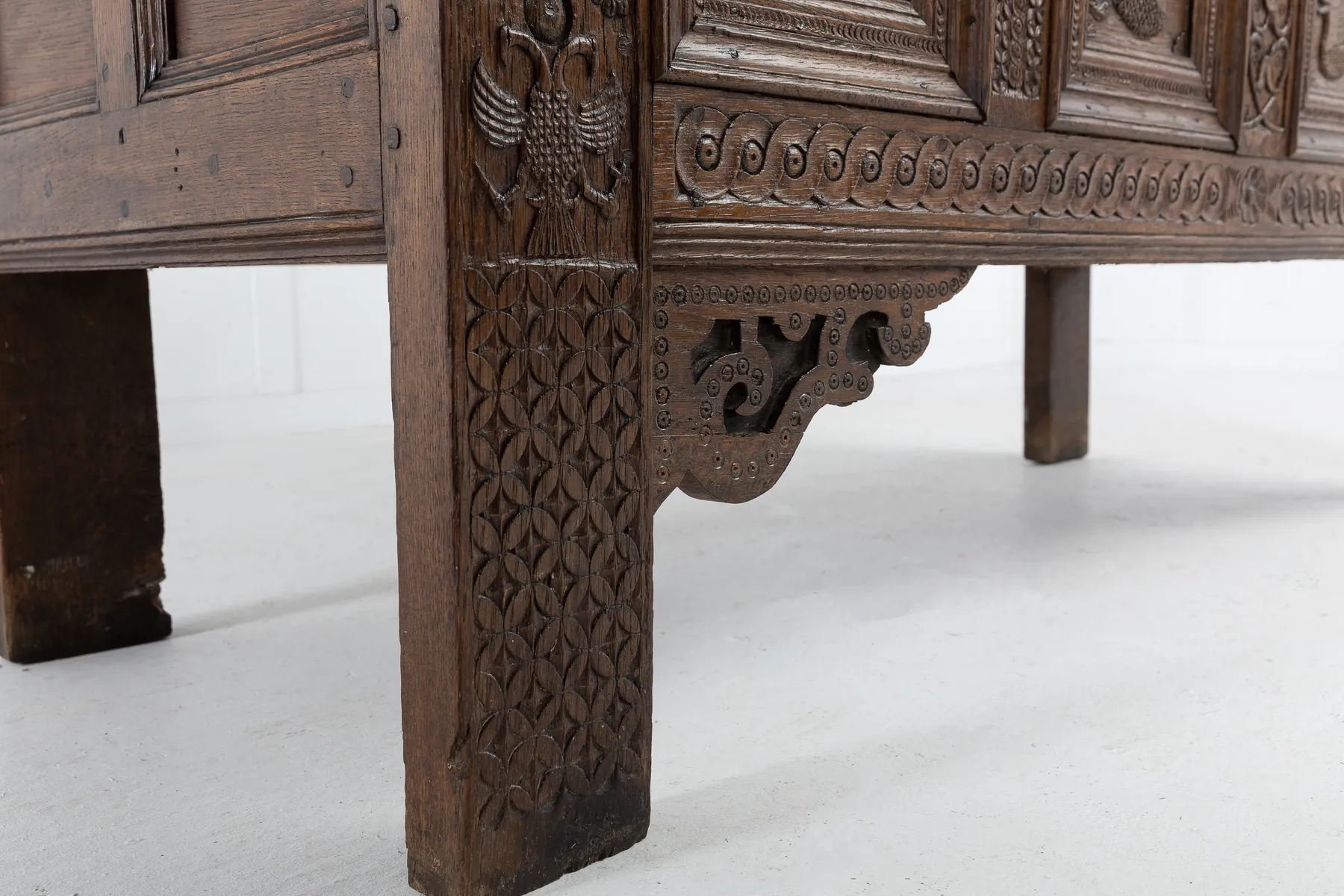 SOLD, Large 18th Century Dutch Oak Coffer