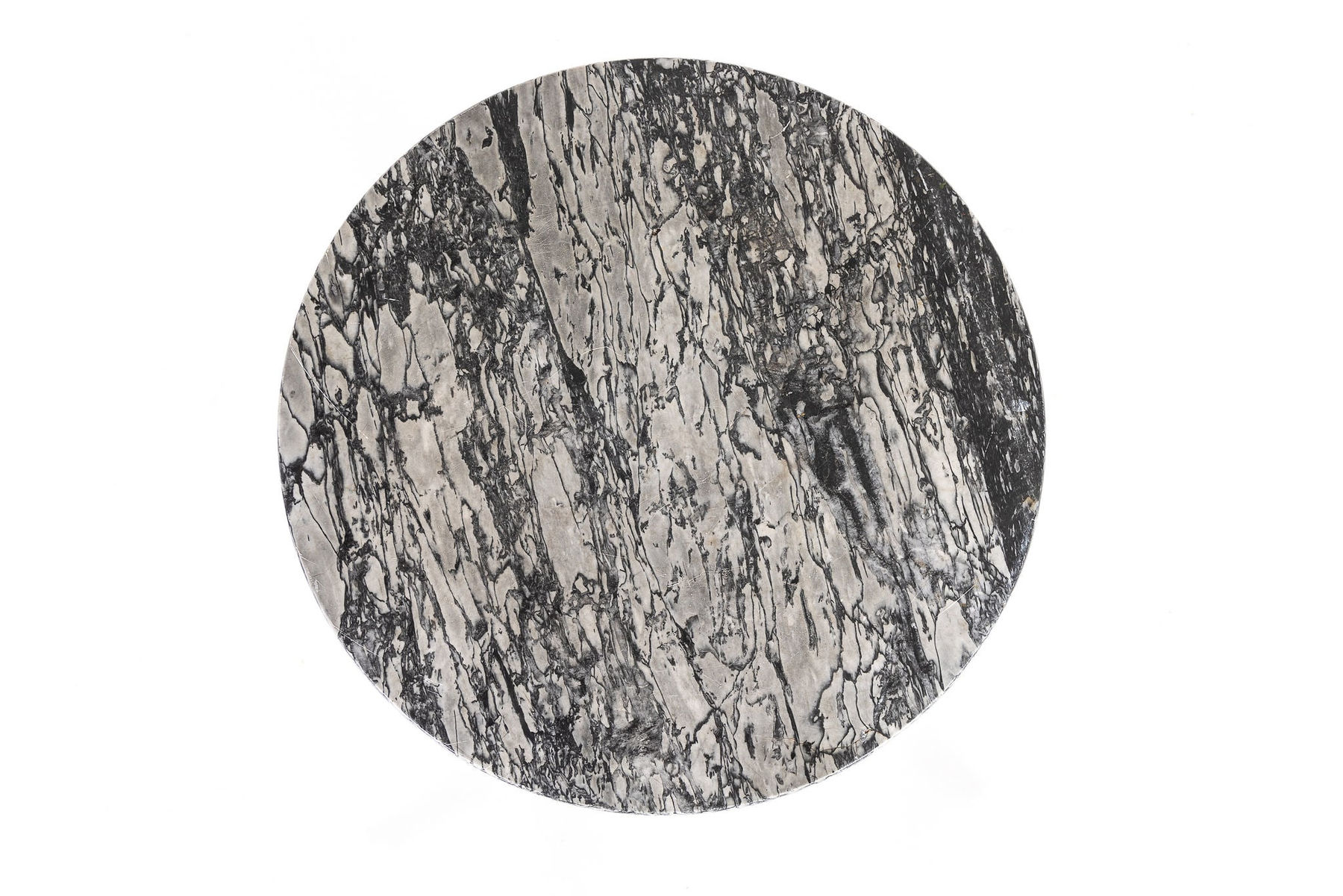 19th Century Italian Walnut Table with Marble Top