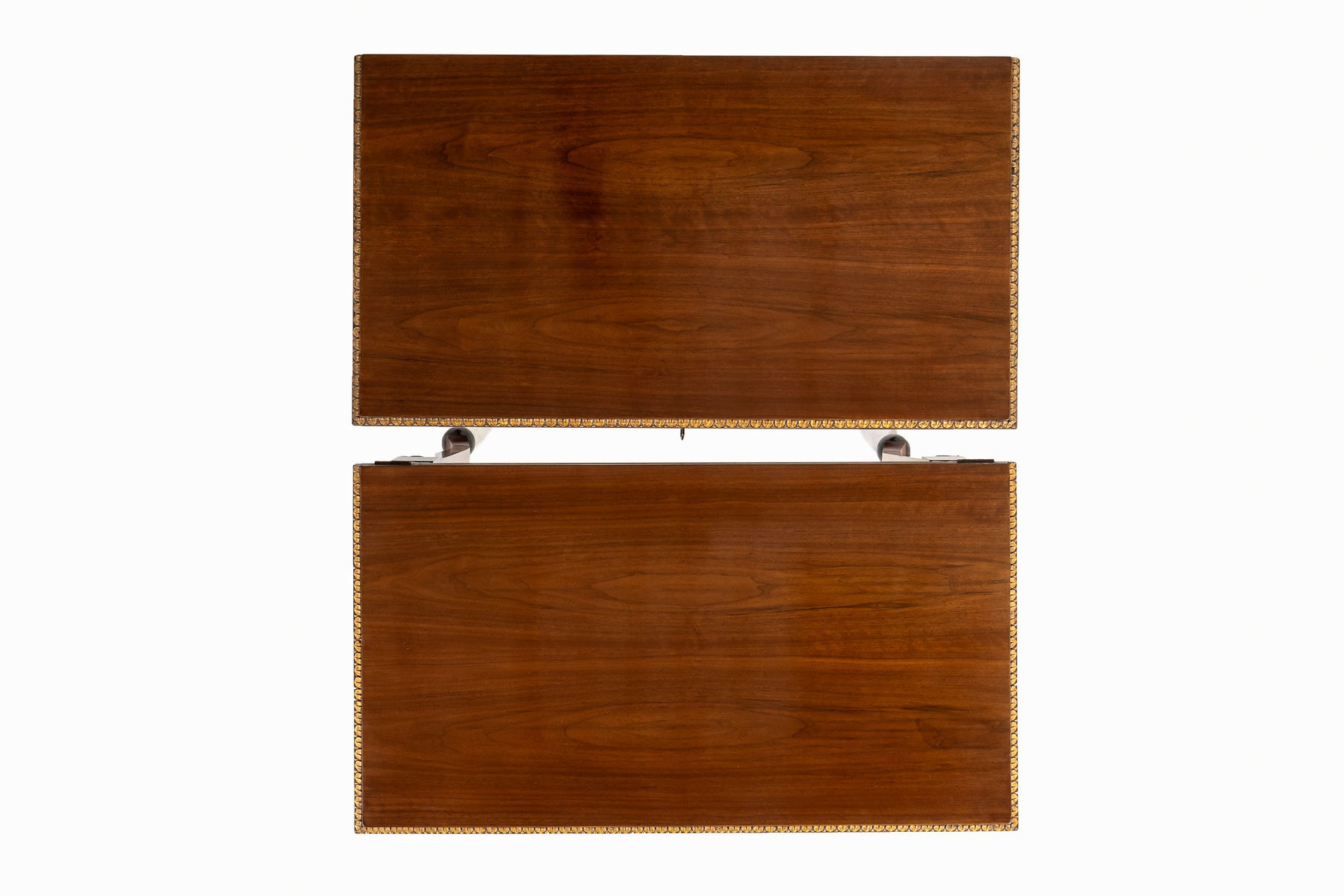 Pair of 19th Century Italian Walnut Card Tables