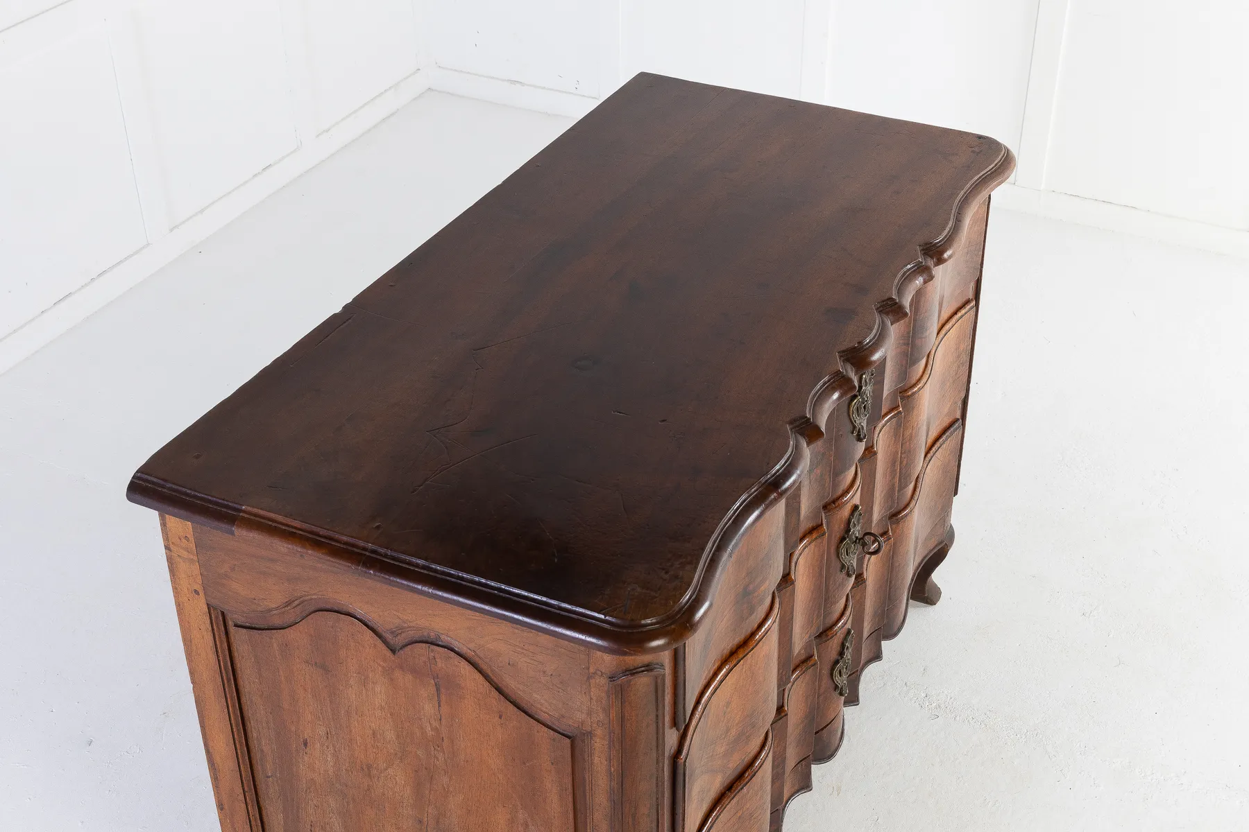 18th Century French Walnut Commode