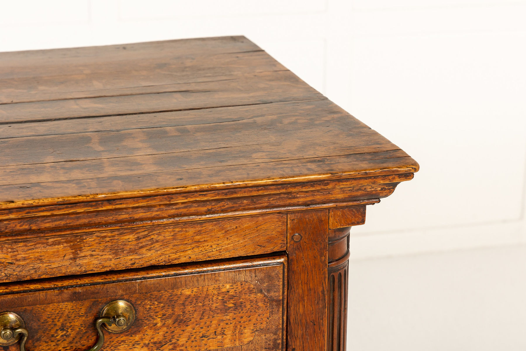 Monumental 18th Century English Oak Dresser Base/Sideboard