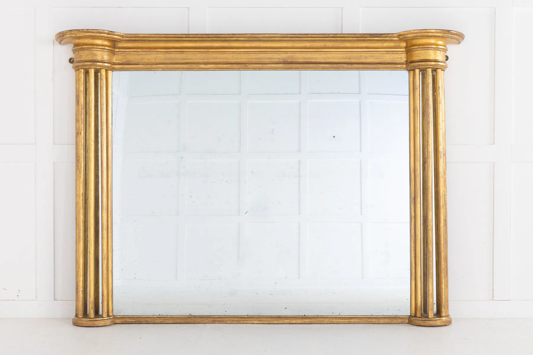 SOLD, 19th Century Regency Giltwood Overmantel Mirror