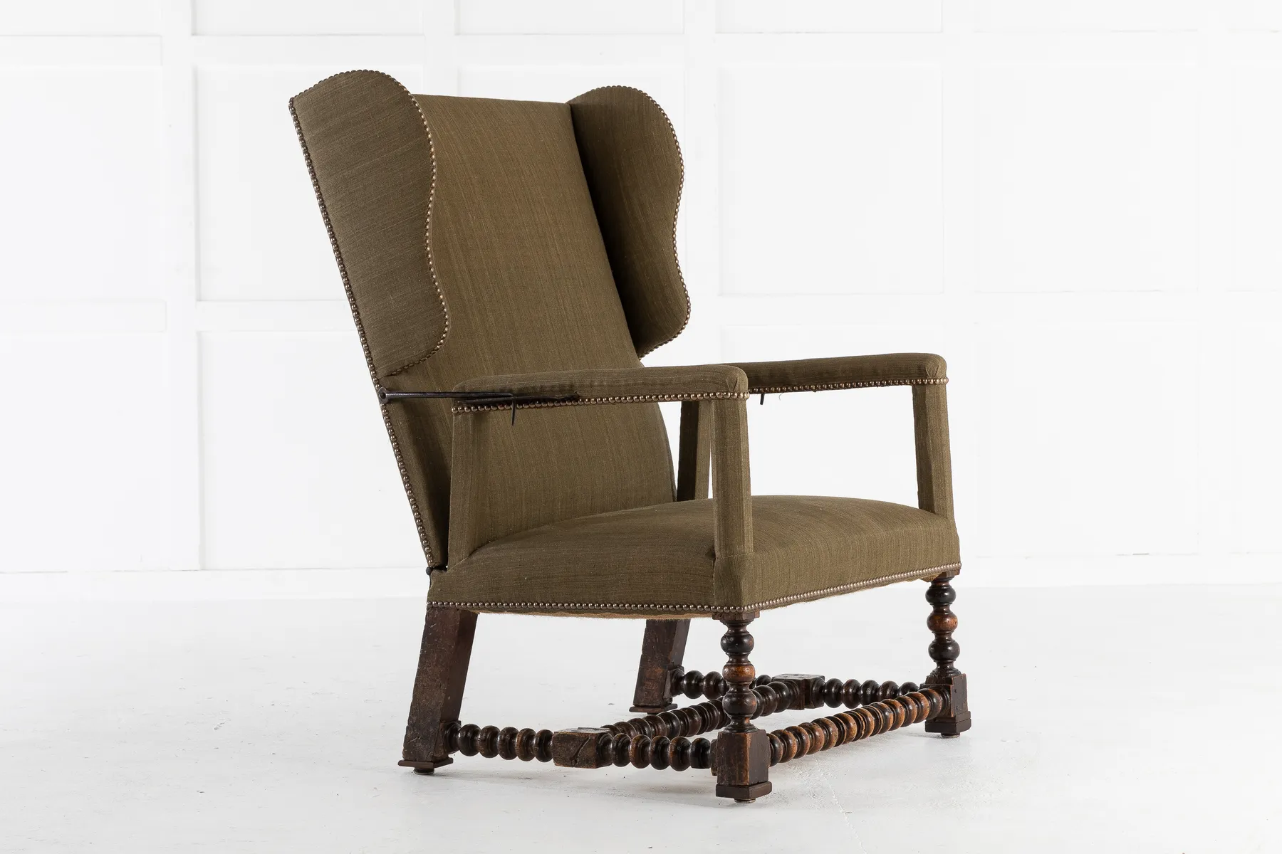 SOLD, 18th Century French Walnut Armchair