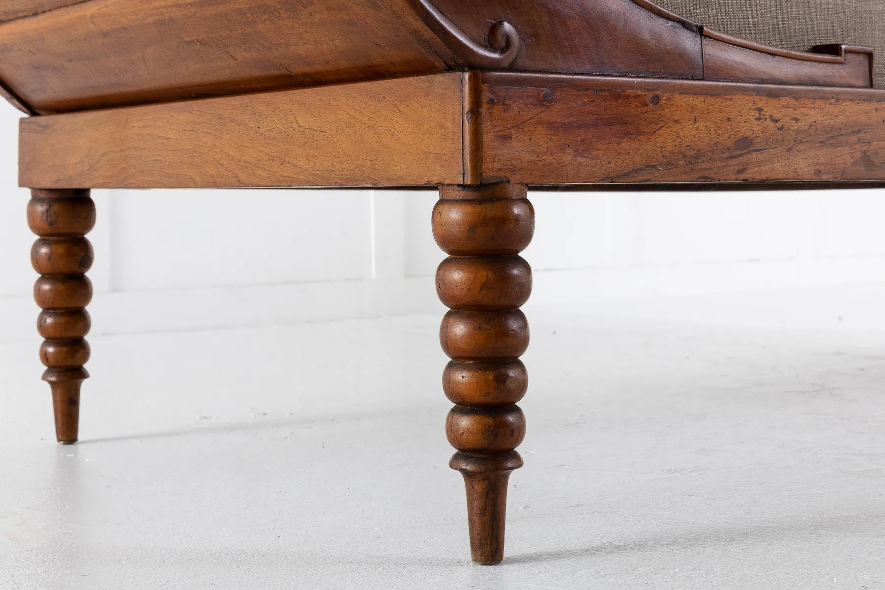 SOLD, 19th Century French Walnut Daybed