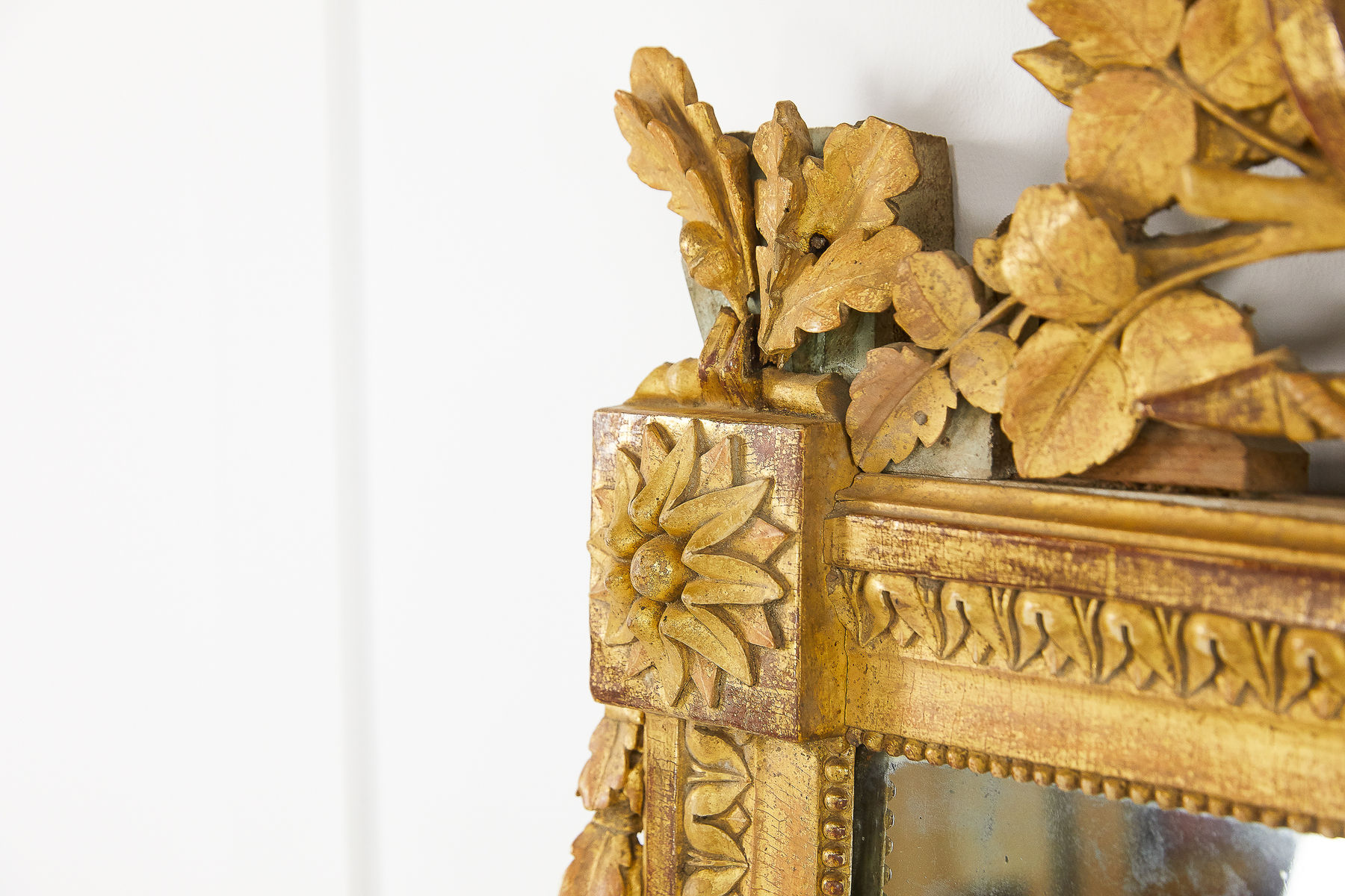 18th Century French Gilded Mirror