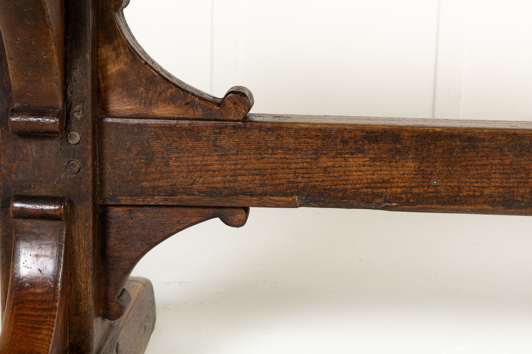 18th Century Oak and Beech Refectory Table