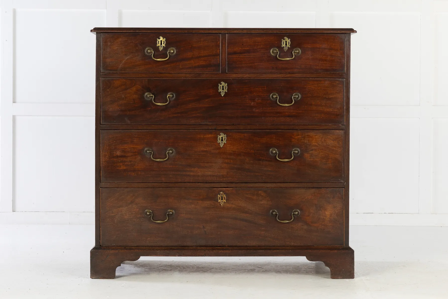 SOLD, 18th Century English Mahogany Chest of Drawers