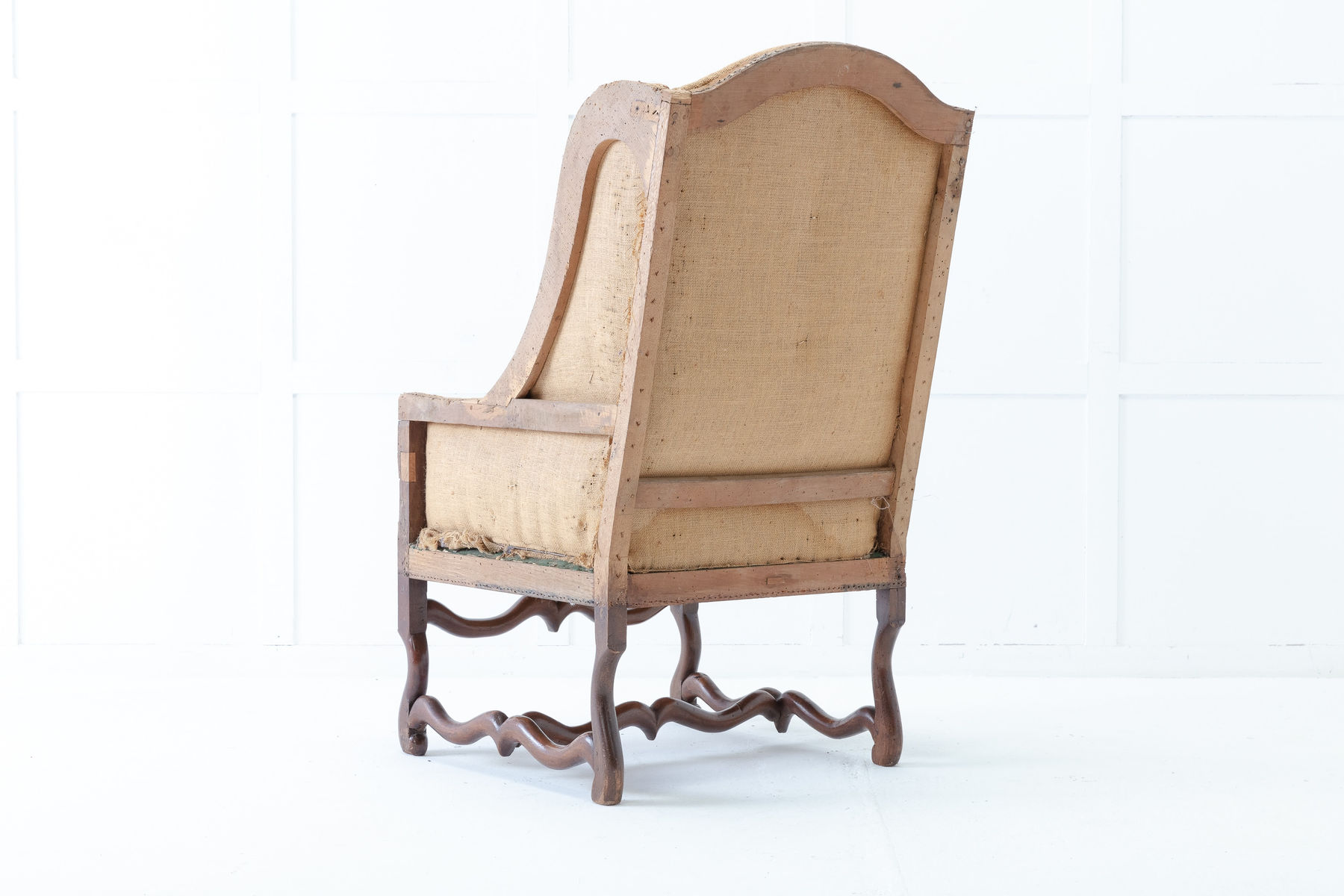 SOLD, 19th Century French Os De Mouton Armchair