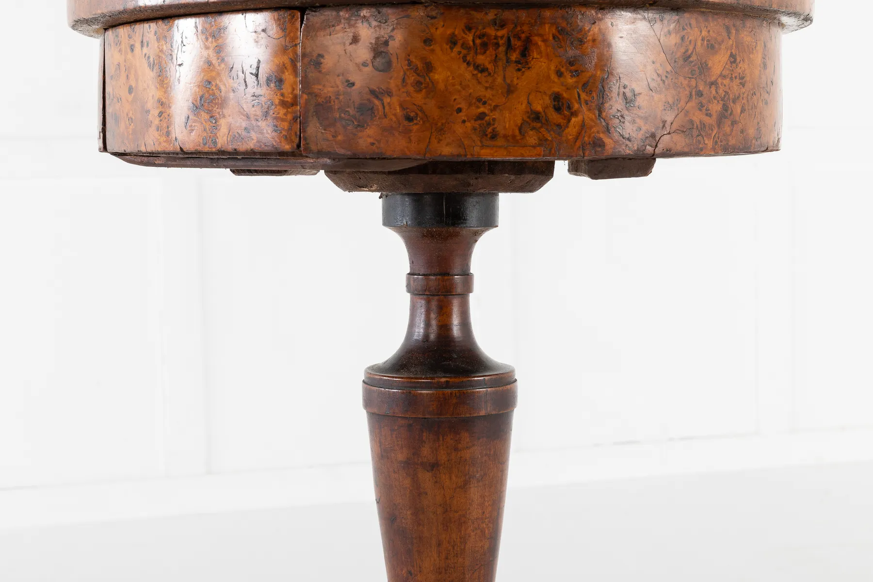 SOLD, Early 19th Century Italian Burr Oak Guéridon