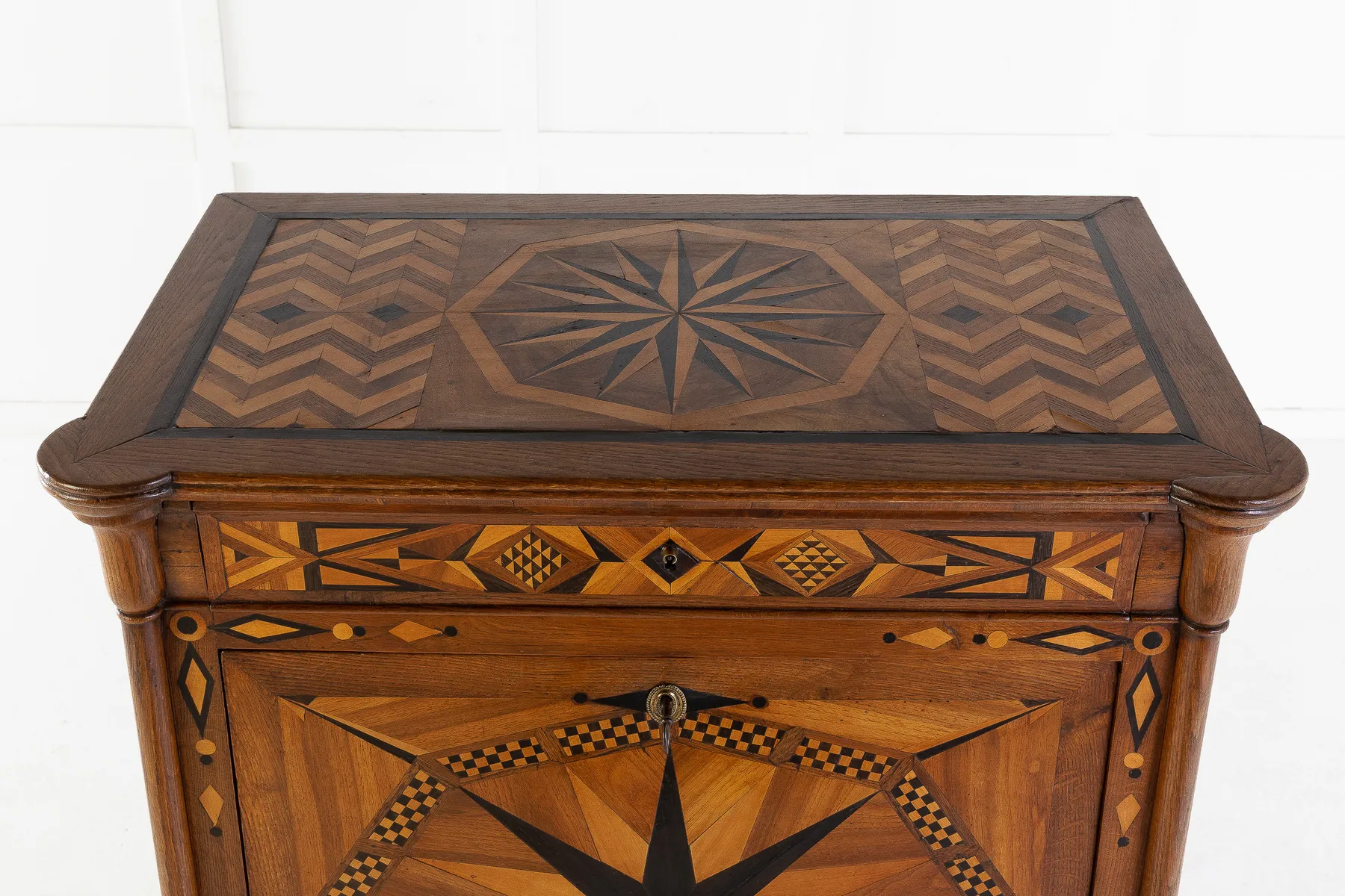 19th Century French Oak Escritoire